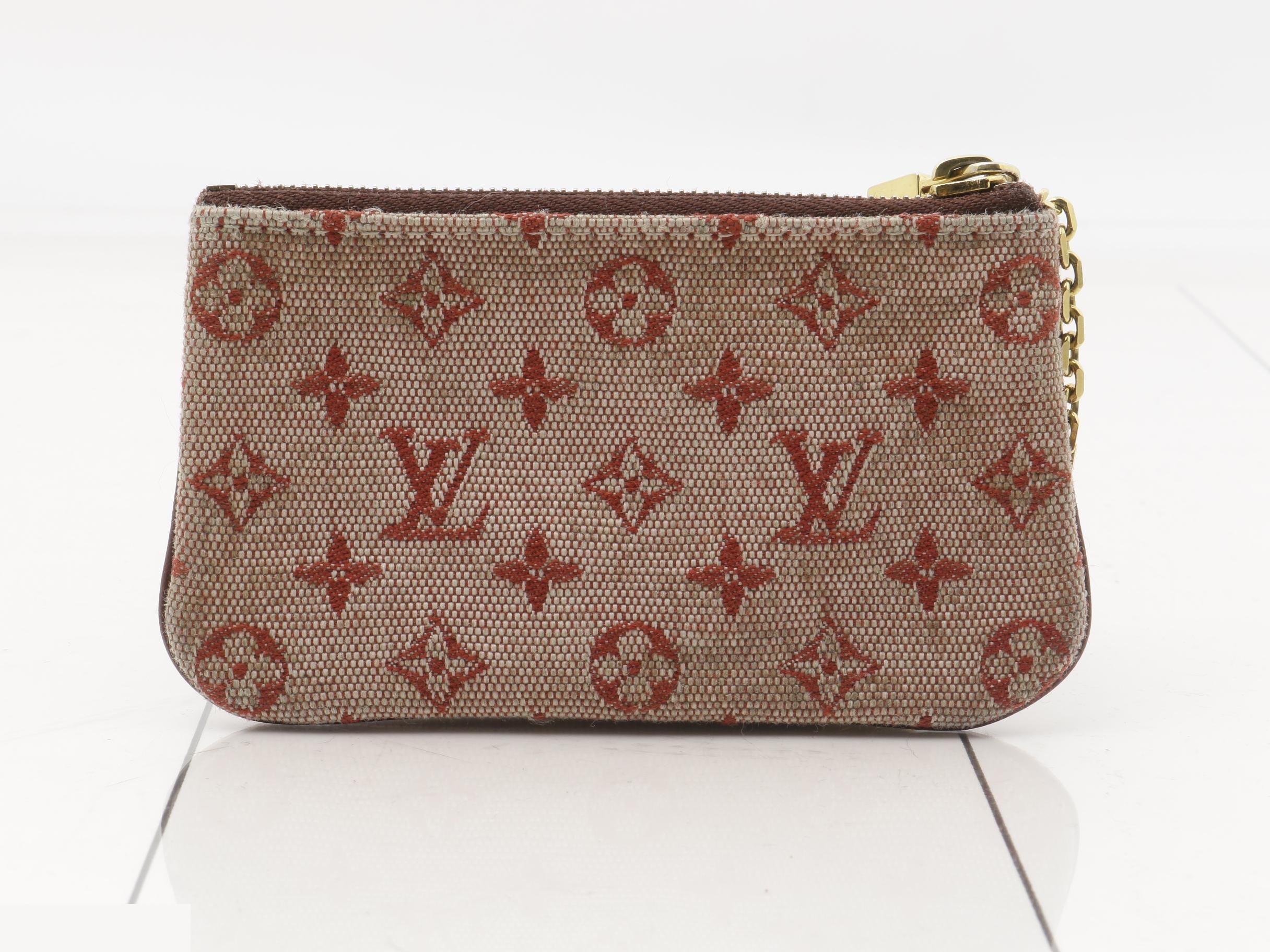 Pochette Clé Monogram Mini Red — view 2