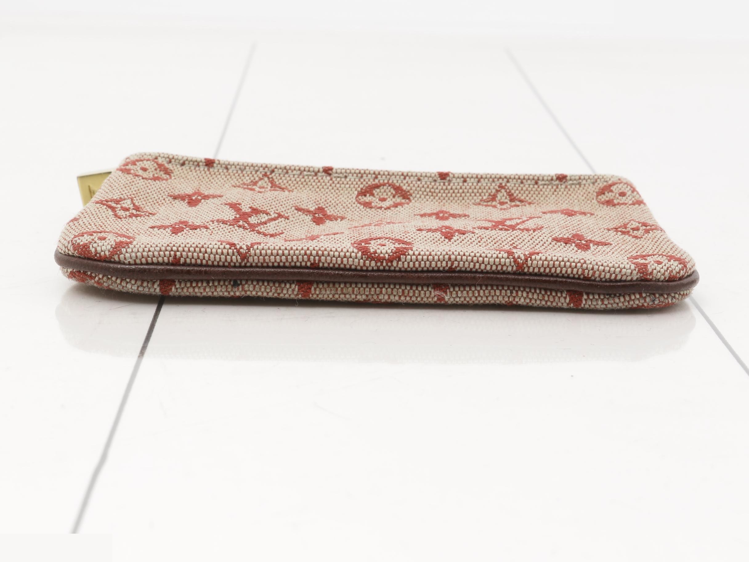 Pochette Clé Monogram Mini Red — view 3