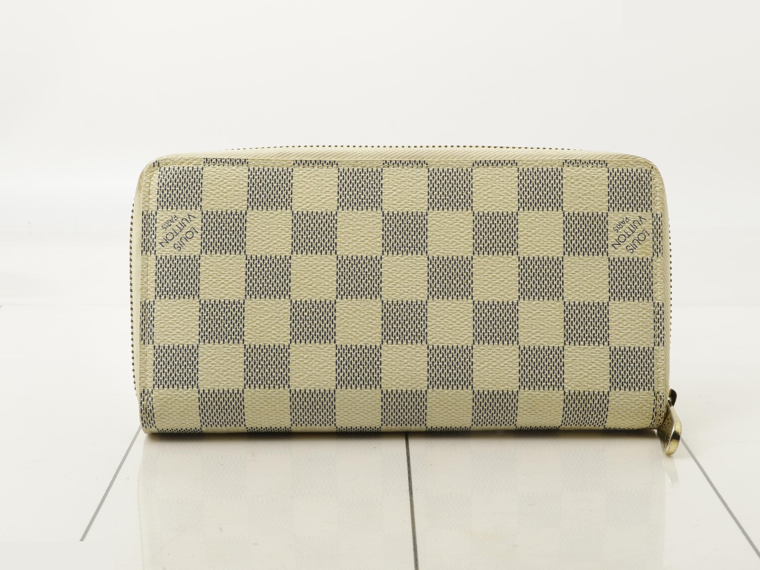 Damier Azur Zippy Wallet - Round Zipper Long Wallet — view 2