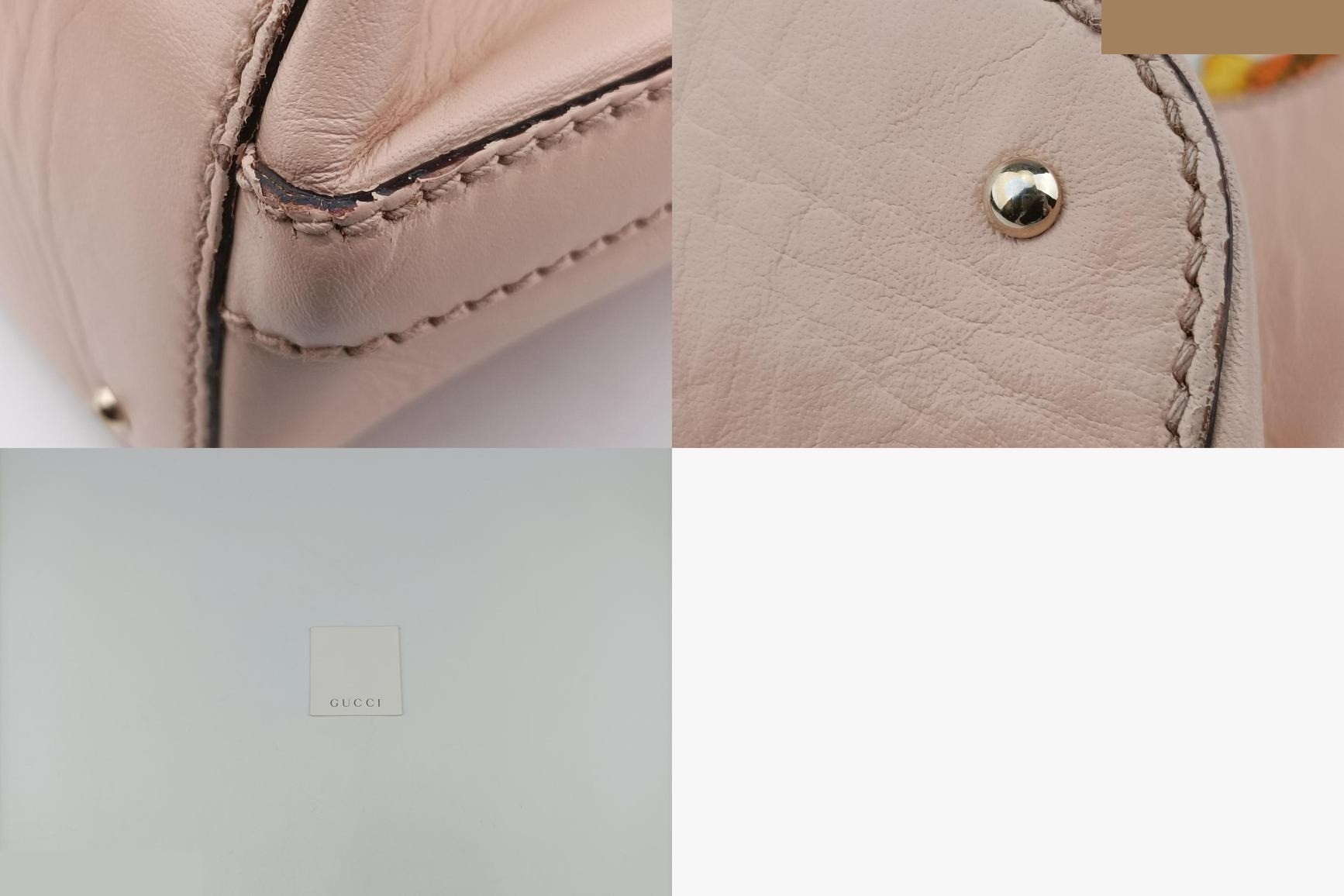 Horsebit Medium Hustler Canvas x Leather Ivory x Pink x Mar — view 11