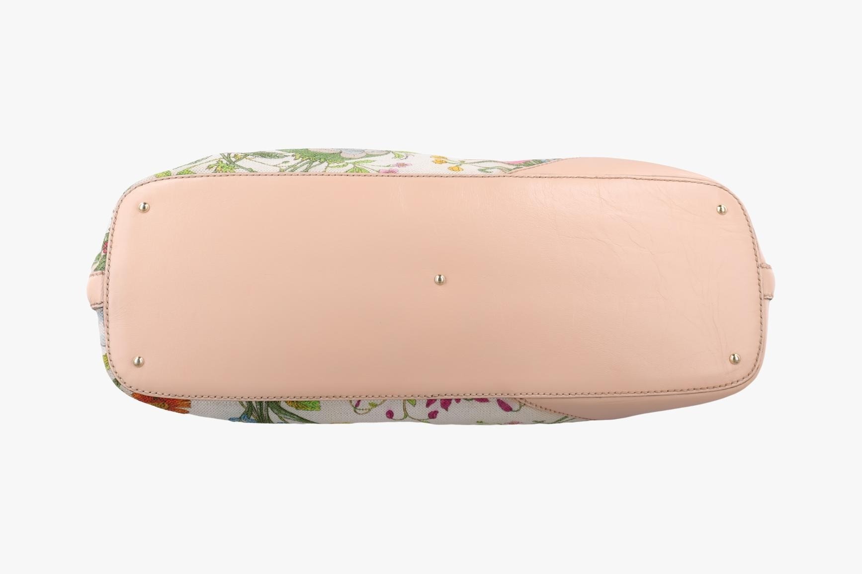 Horsebit Medium Hustler Canvas x Leather Ivory x Pink x Mar — view 3