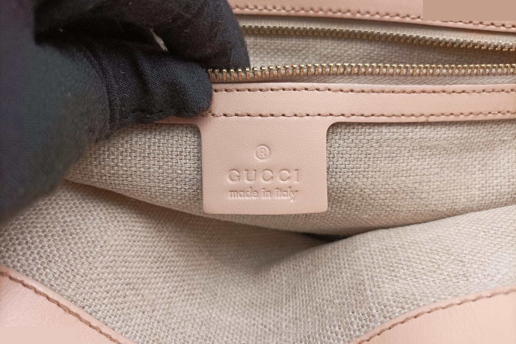 Horsebit Medium Hustler Canvas x Leather Ivory x Pink x Mar — view 7