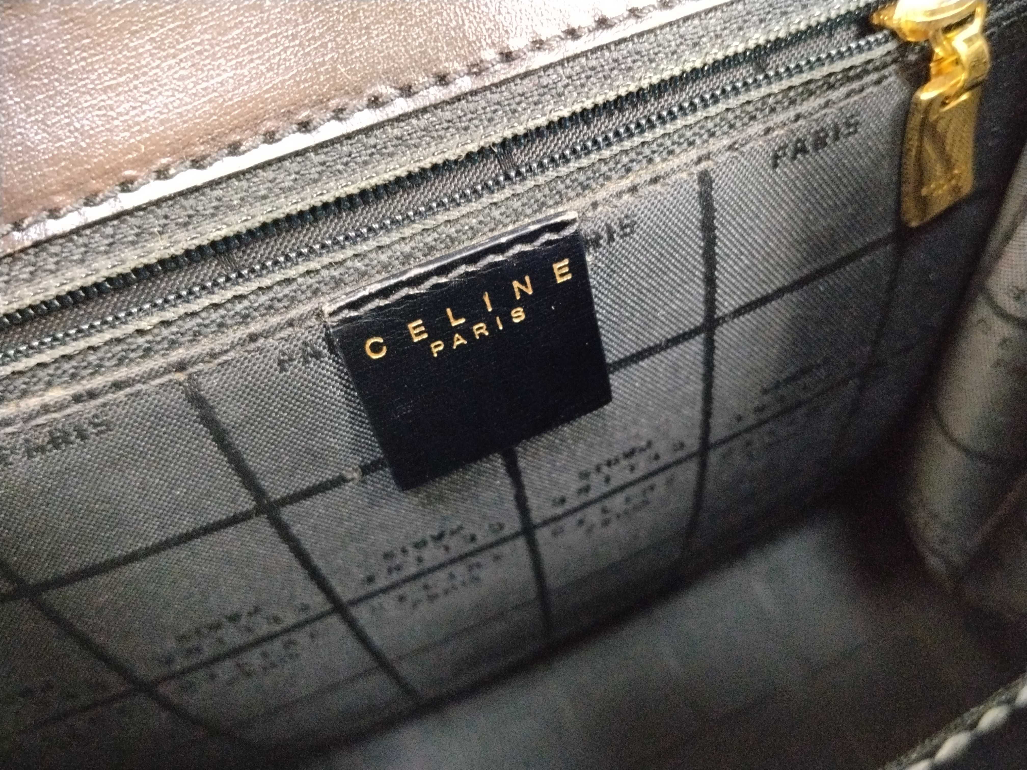 Leather Turnlock Shoulder Bag — view 11