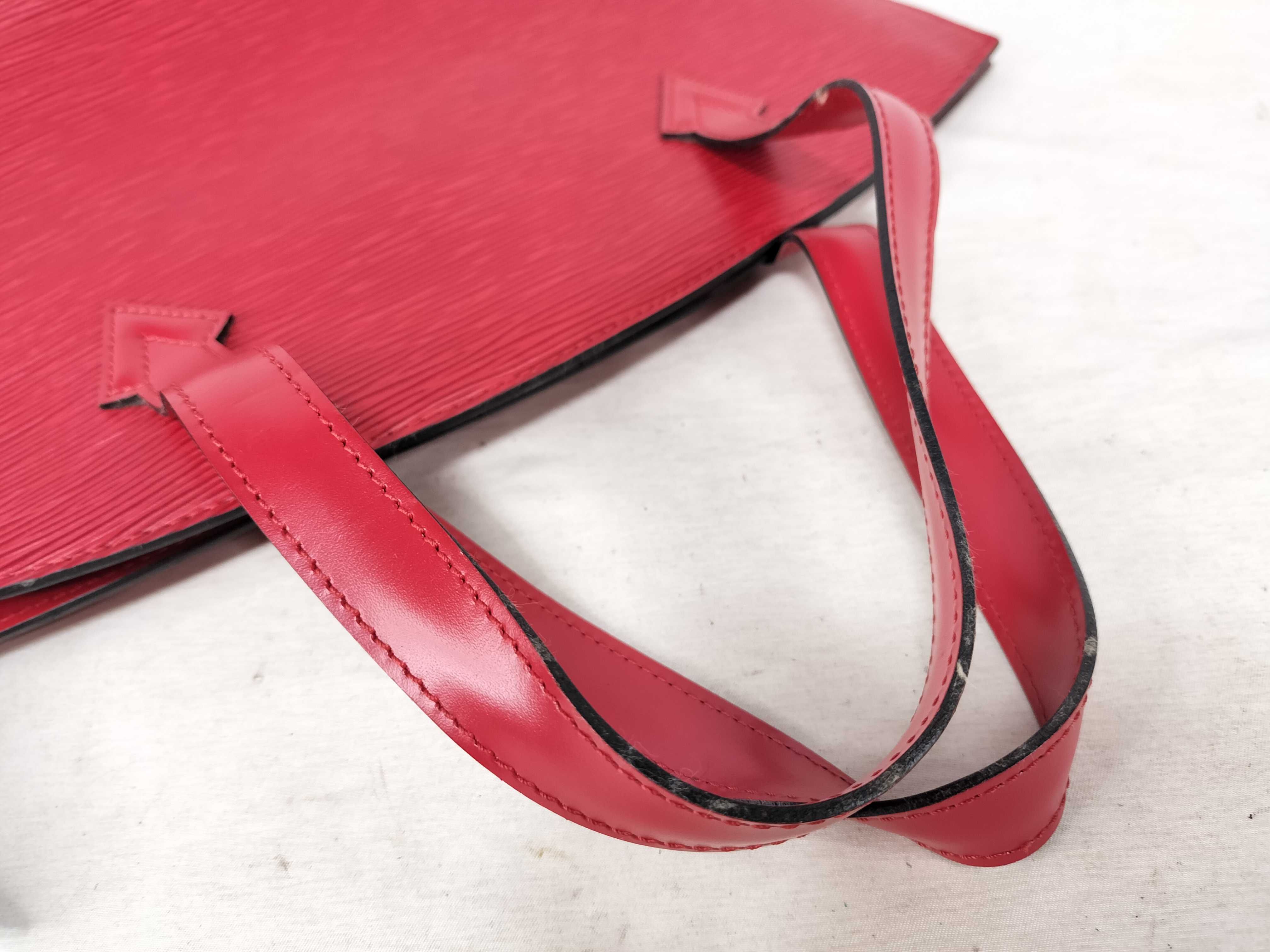 Epi Saint Jacques PM Handbag with Dust Bag — view 3