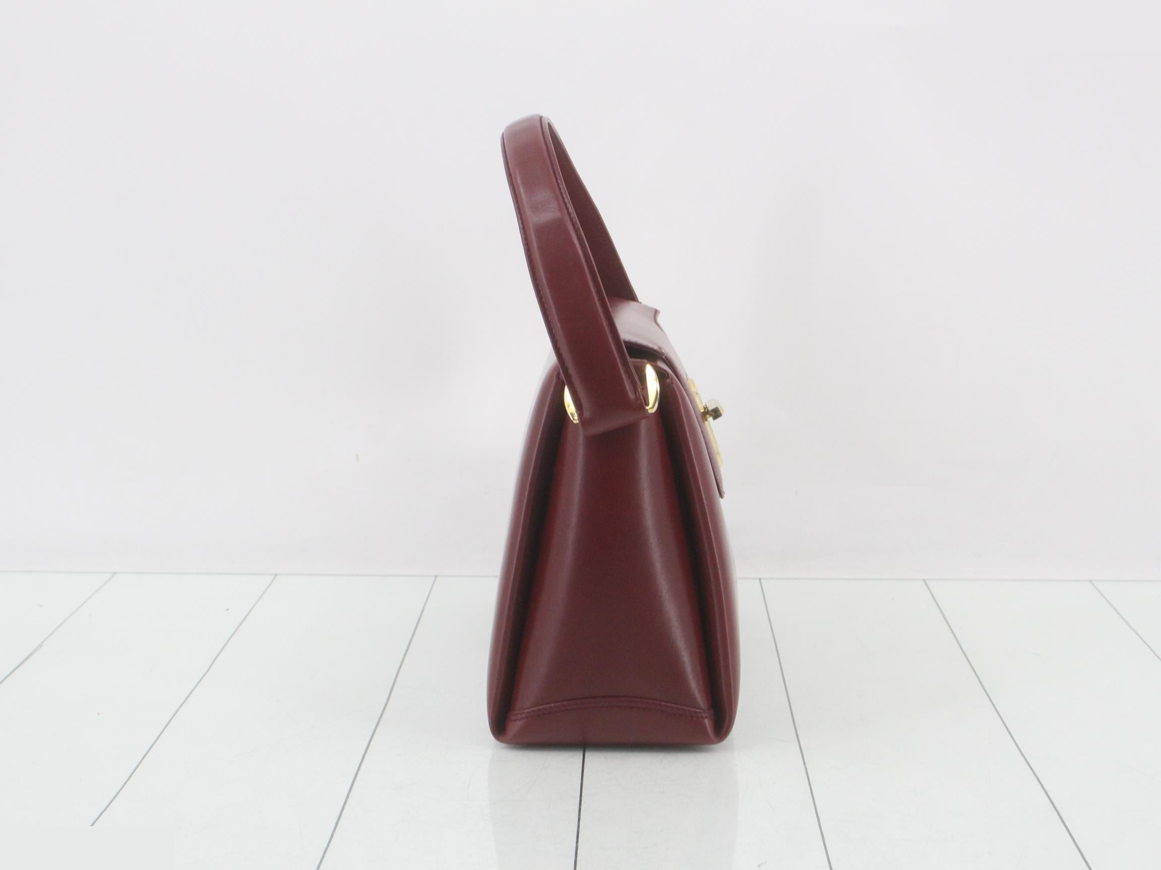 Vintage Gucci 406-000-1080 Handbag, Leather — view 4