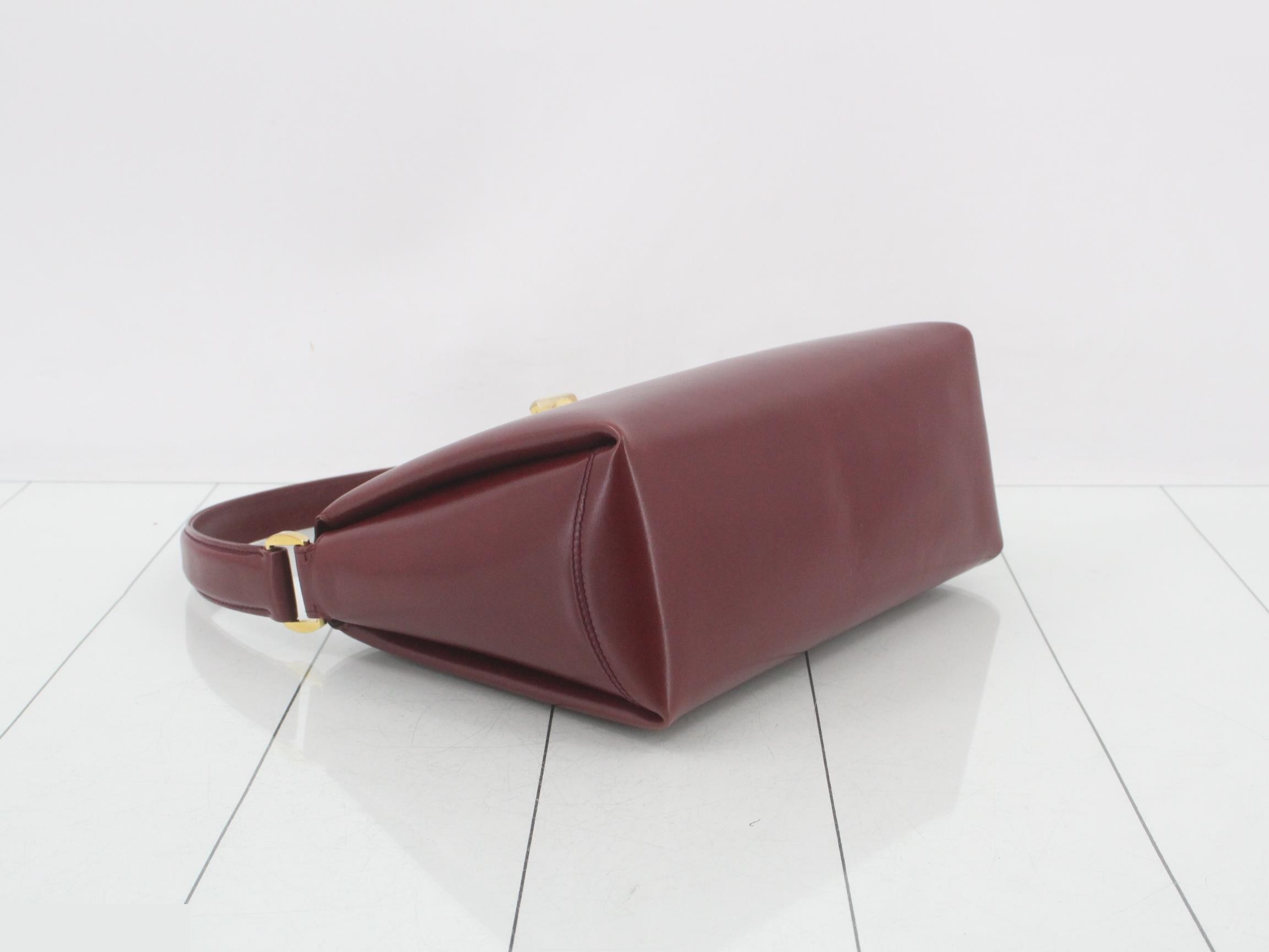 Vintage Gucci 406-000-1080 Handbag, Leather — view 5