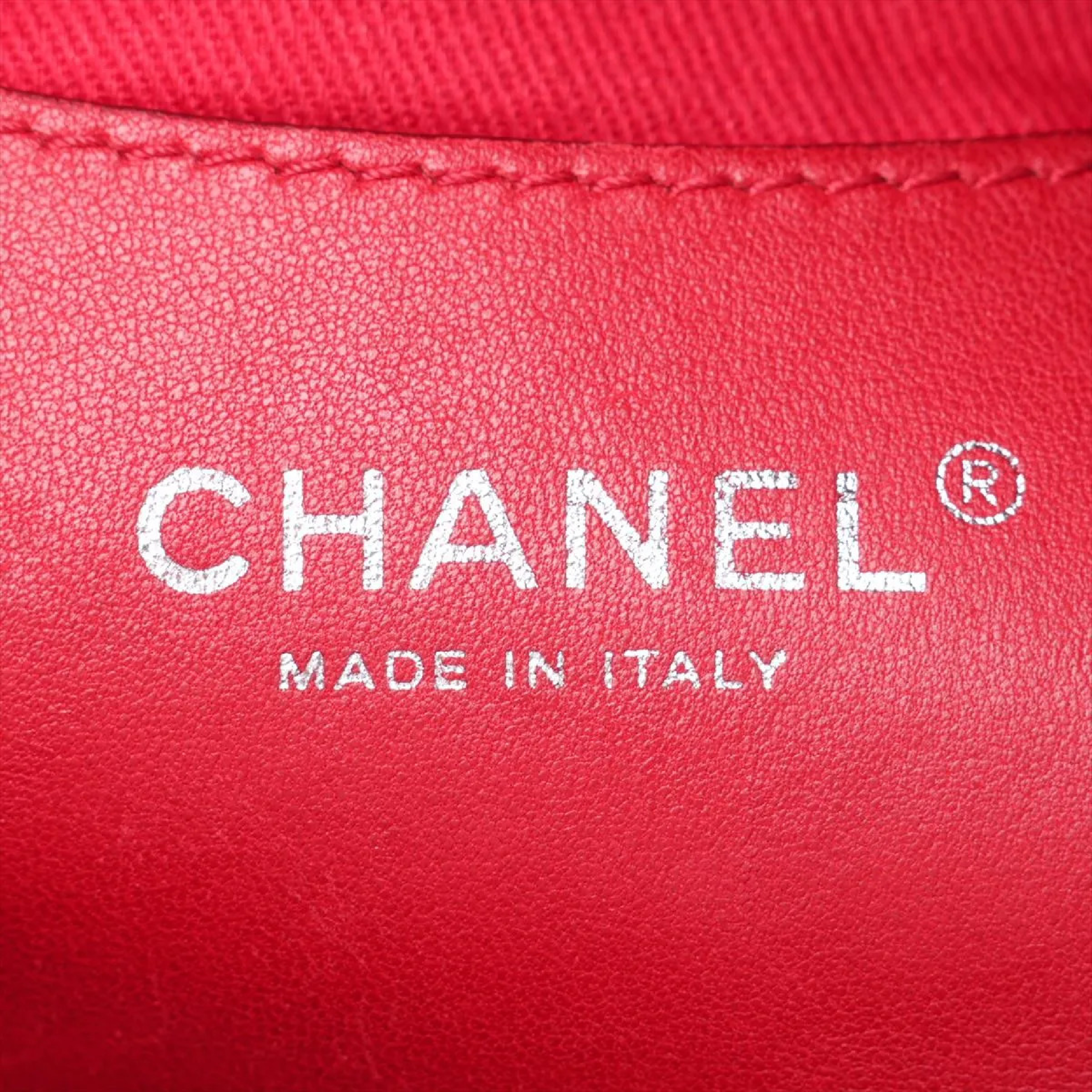 Mademoiselle Patent Leather Chain Shoulder Bag — view 9