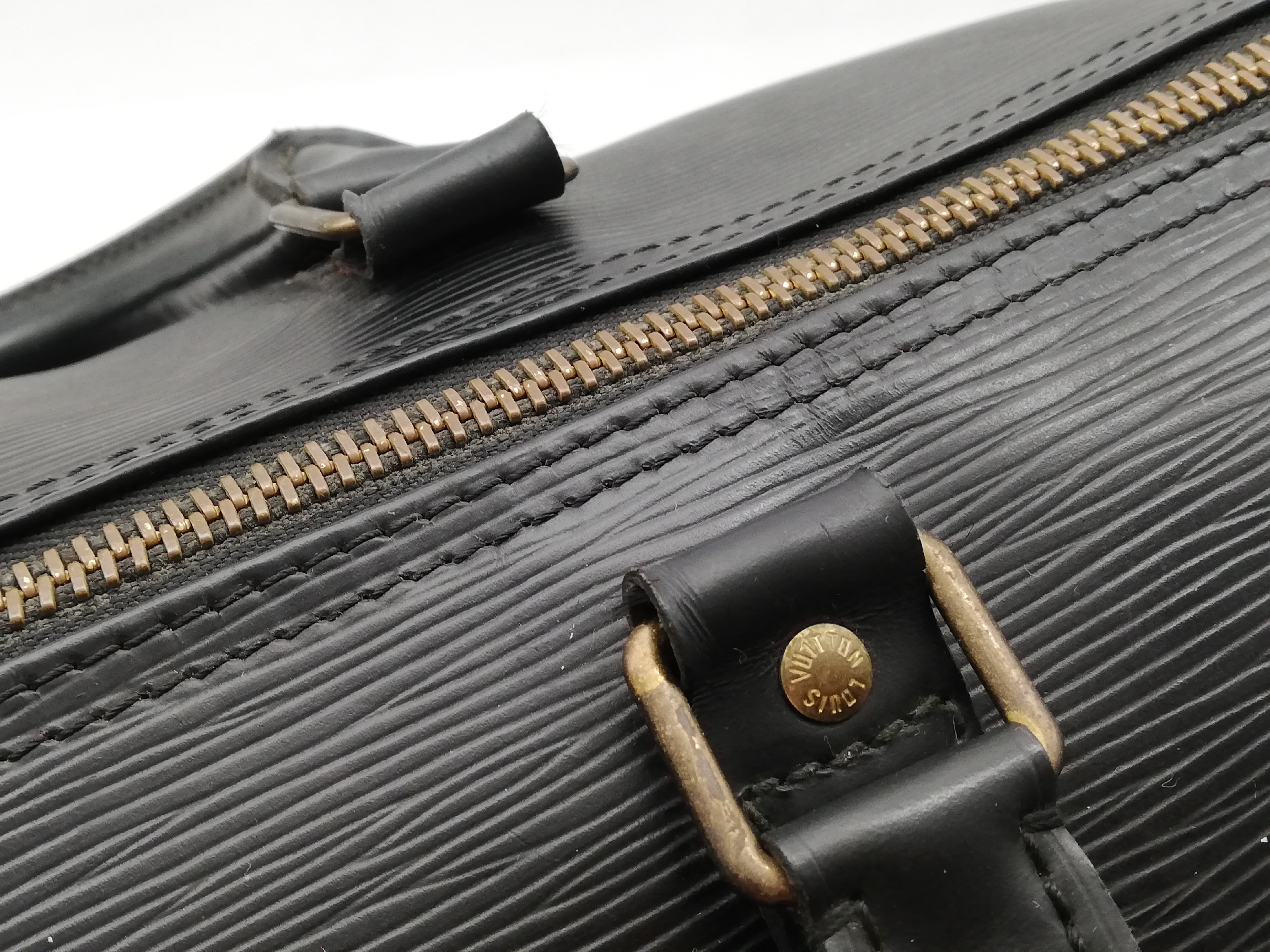 Epi Keepall 50 M42962 Noir Boston Bag — view 7