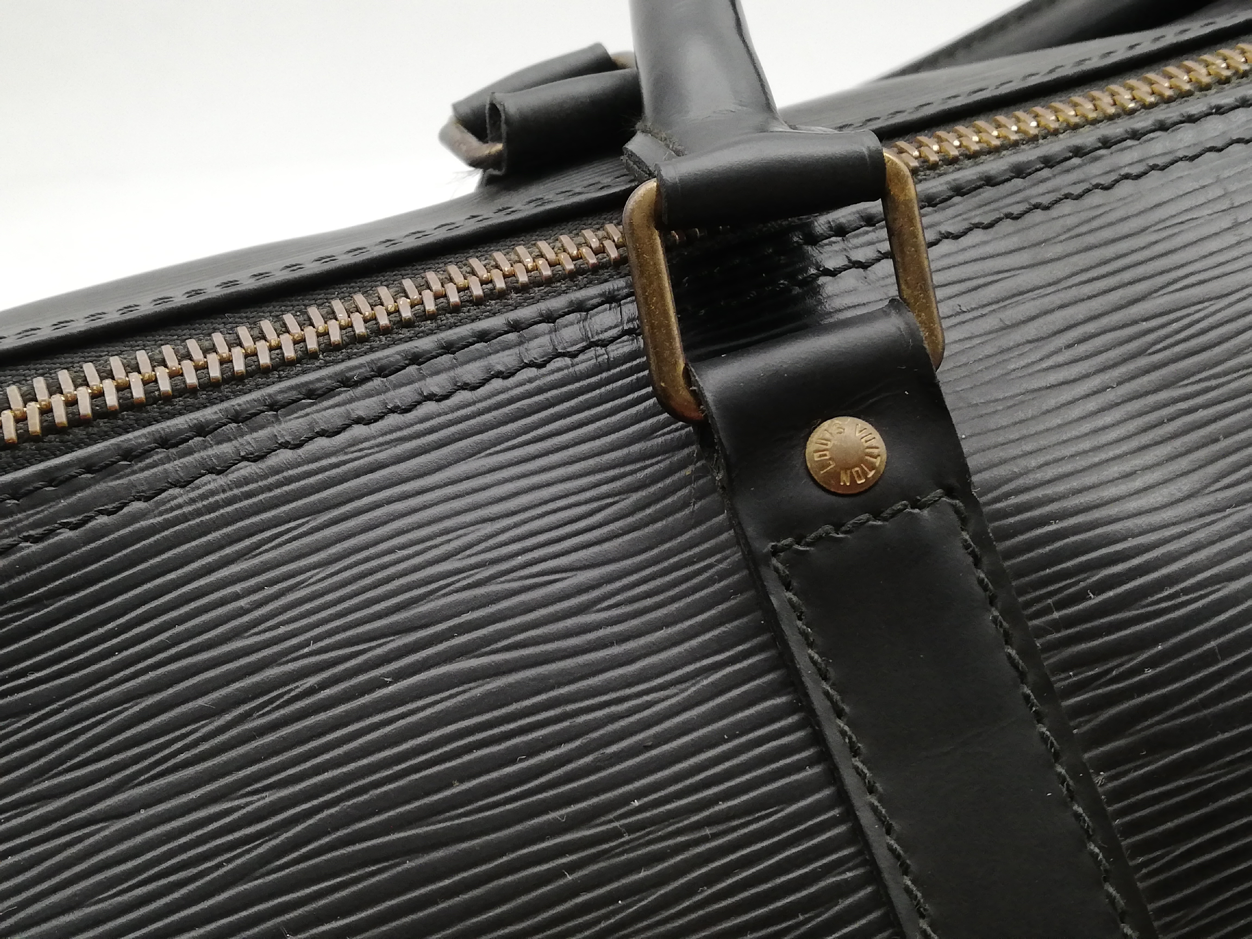 Epi Keepall 50 M42962 Noir Boston Bag — view 8