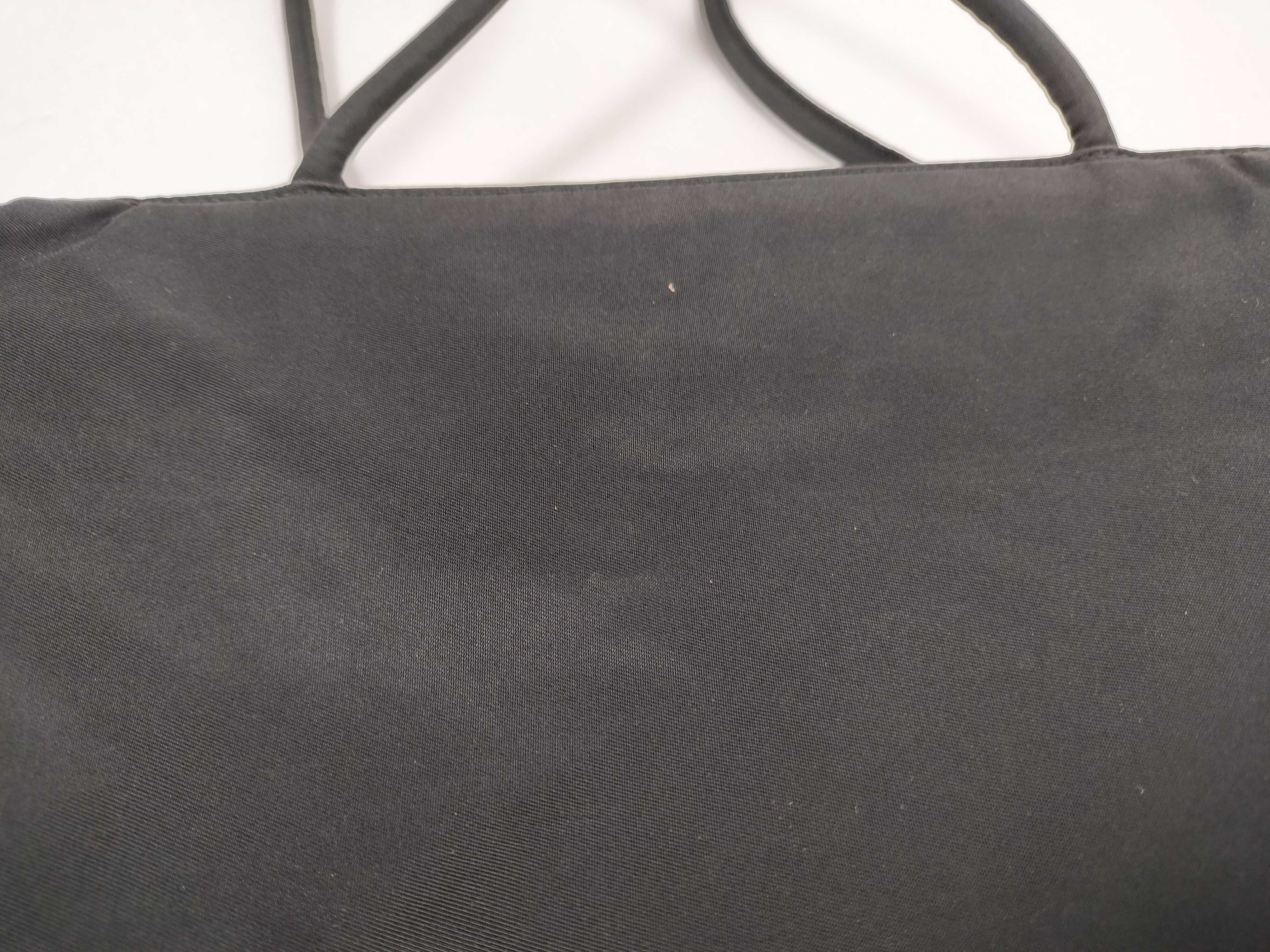 Nylon Prada Triangle Logo Tote Bag Nylon Black Tote Bag — view 15