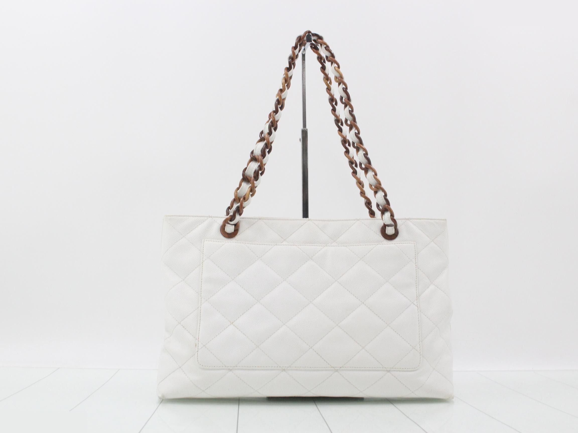 Caviar Skin Chain Shoulder Bag — view 2
