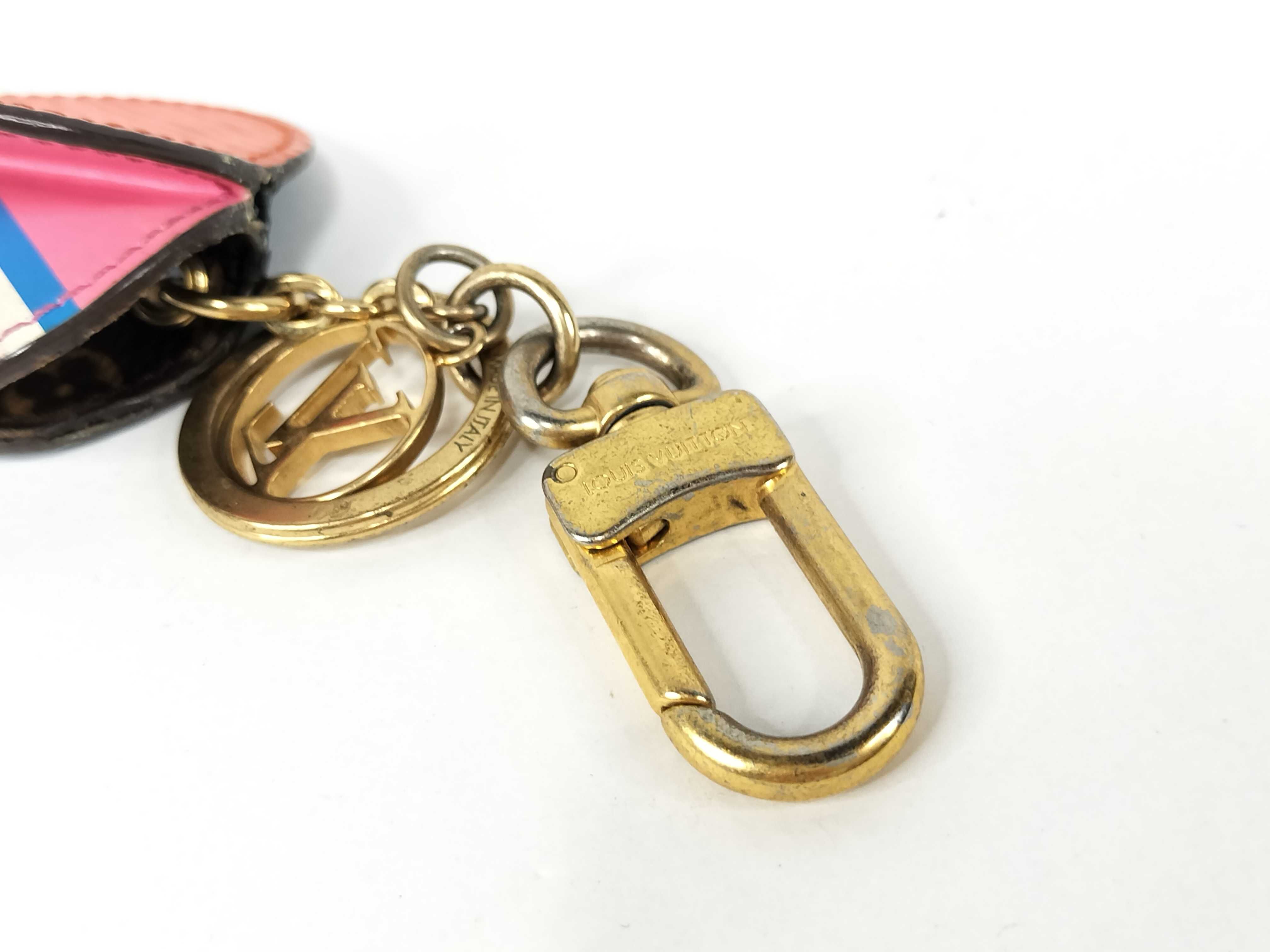 Monogram Keychain Key Case — view 3