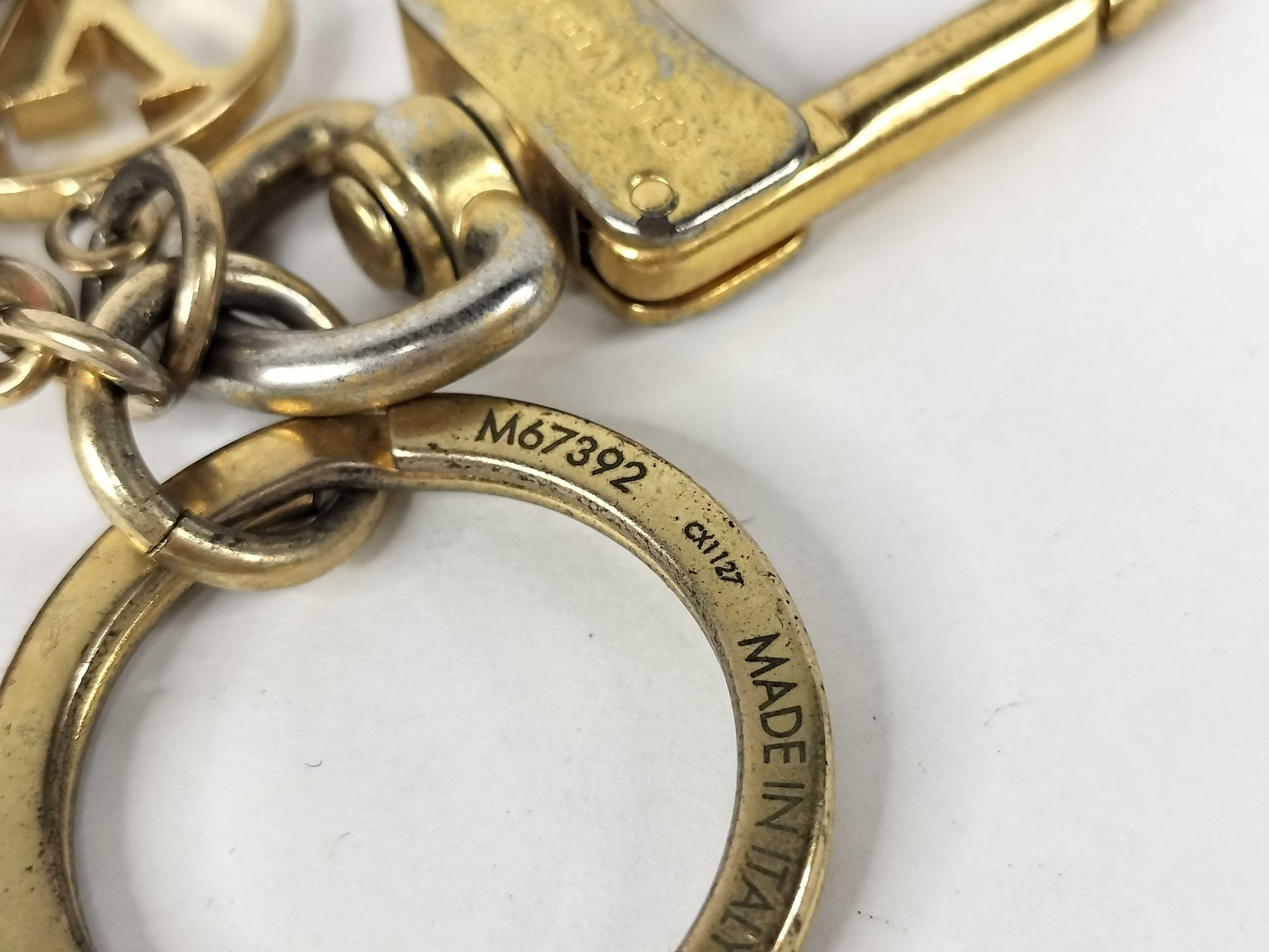 Monogram Keychain Key Case — view 4