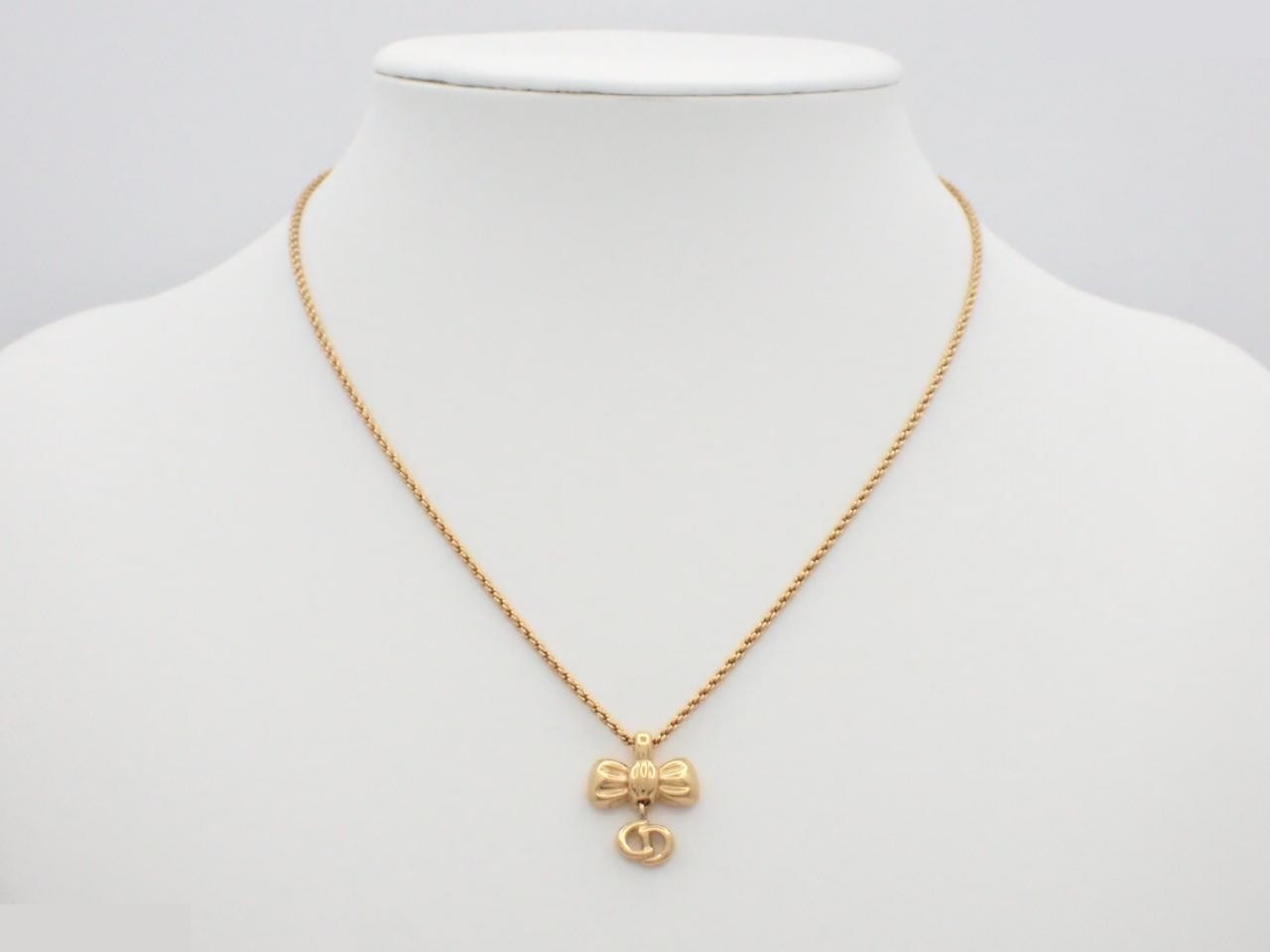 Gold necklace, chain approximately 42cm — view 3
