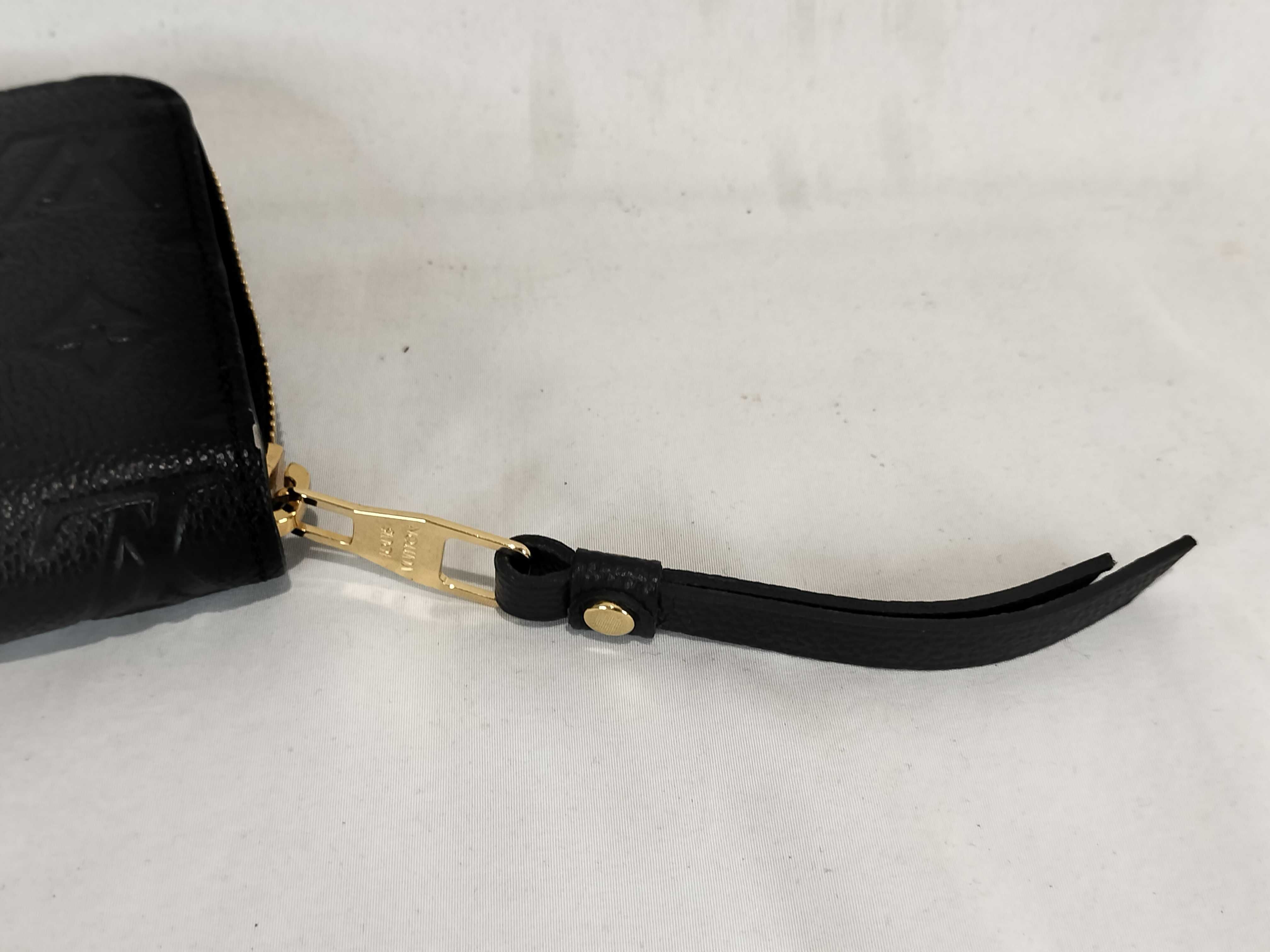 Monogram Louis Vuitton Empreinte Zippy Wallet Noir Wallet — view 3