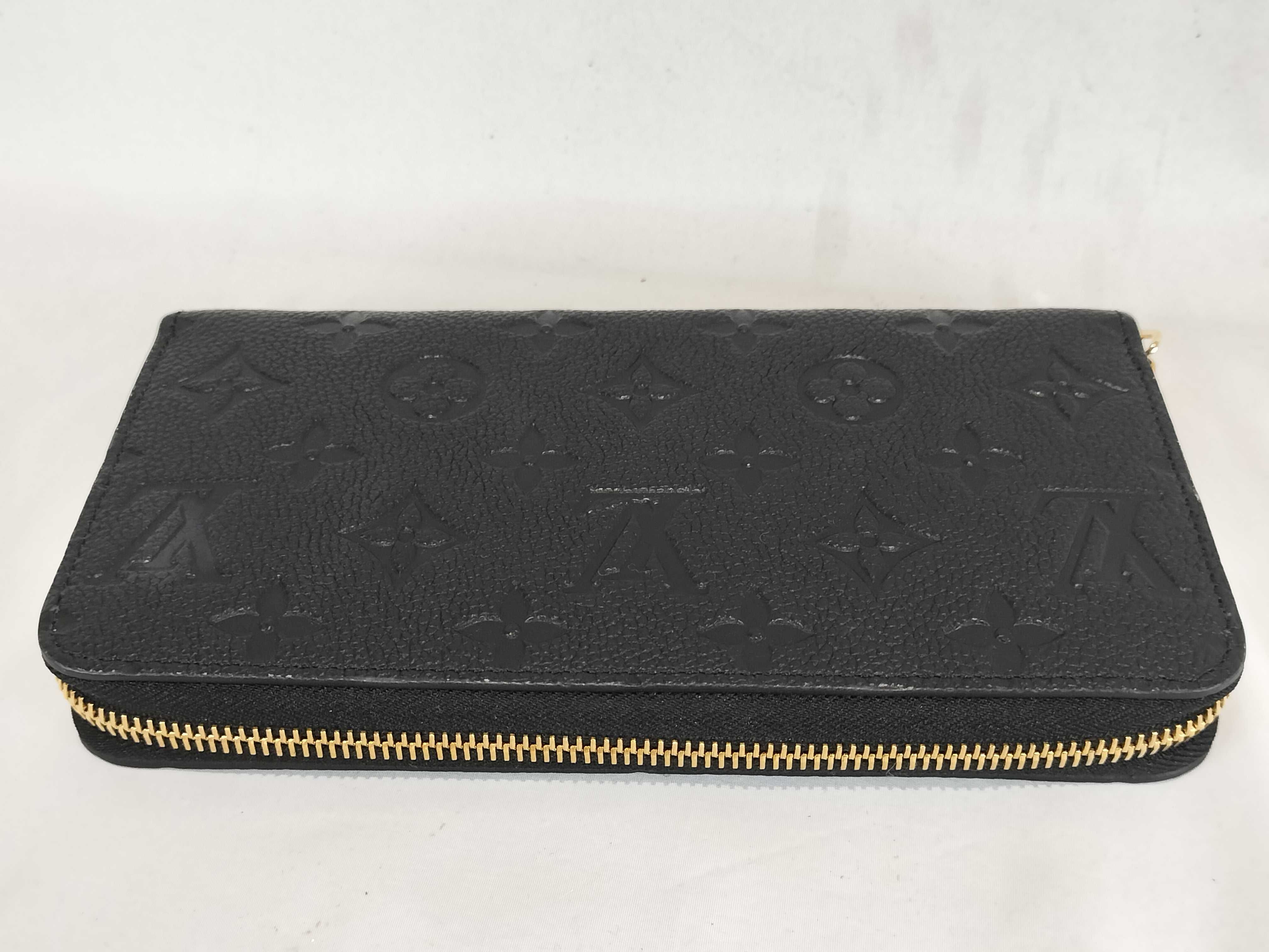 Monogram Louis Vuitton Empreinte Zippy Wallet Noir Wallet — view 5
