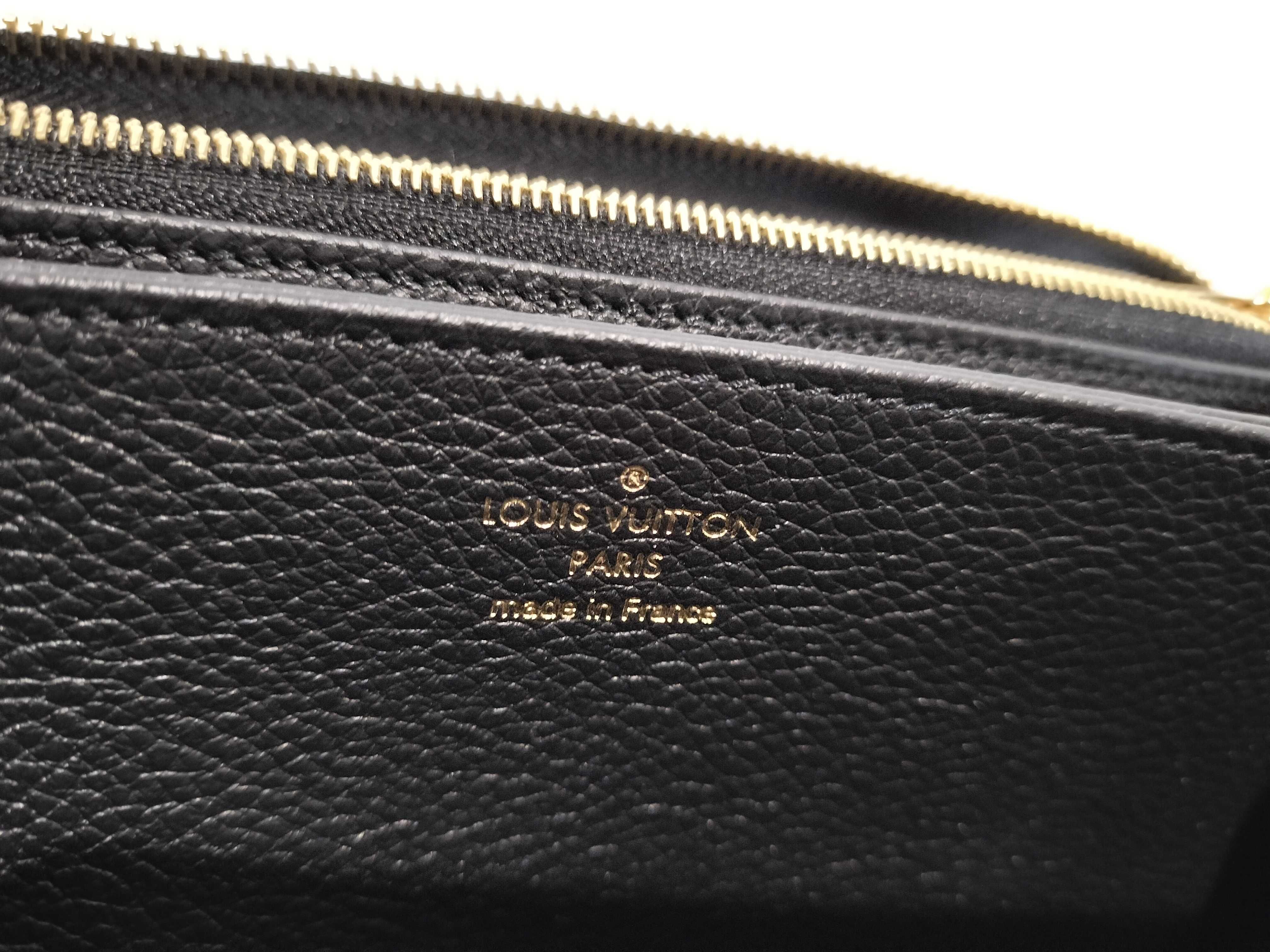 Monogram Louis Vuitton Empreinte Zippy Wallet Noir Wallet — view 7