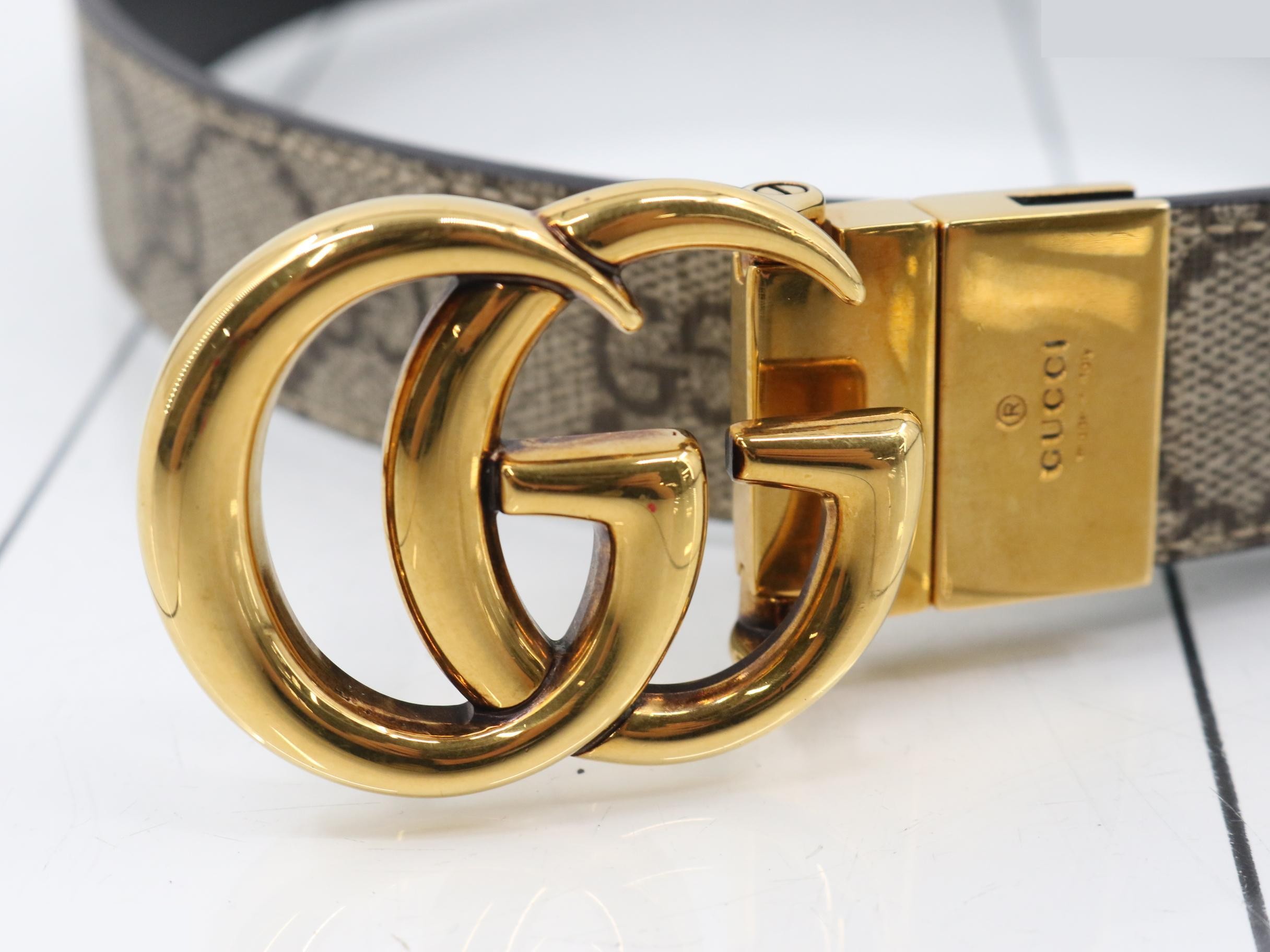 GG Marmont Reversible Belt — view 3