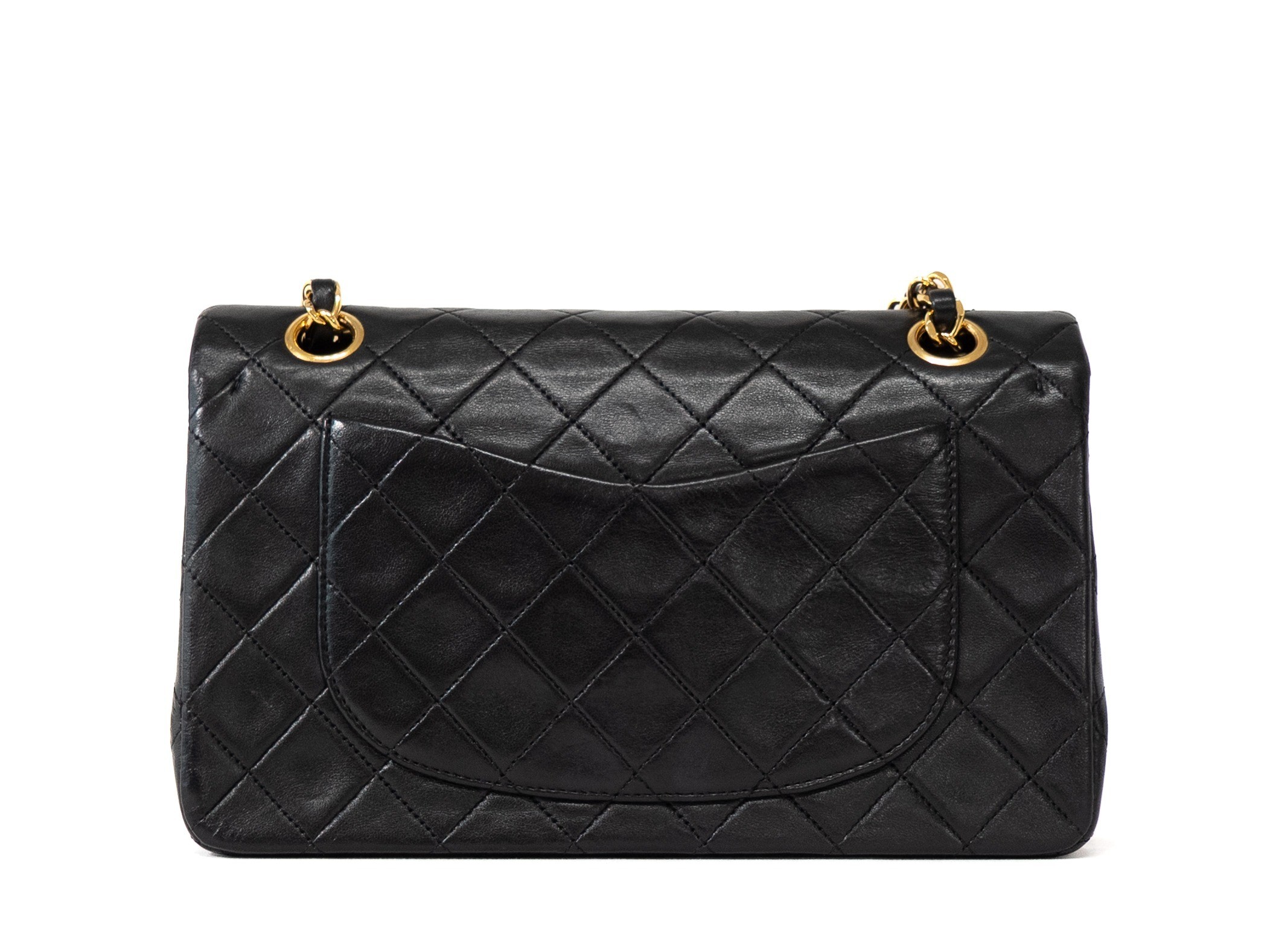 Matelassé Double Flap Seal Lambskin — view 2