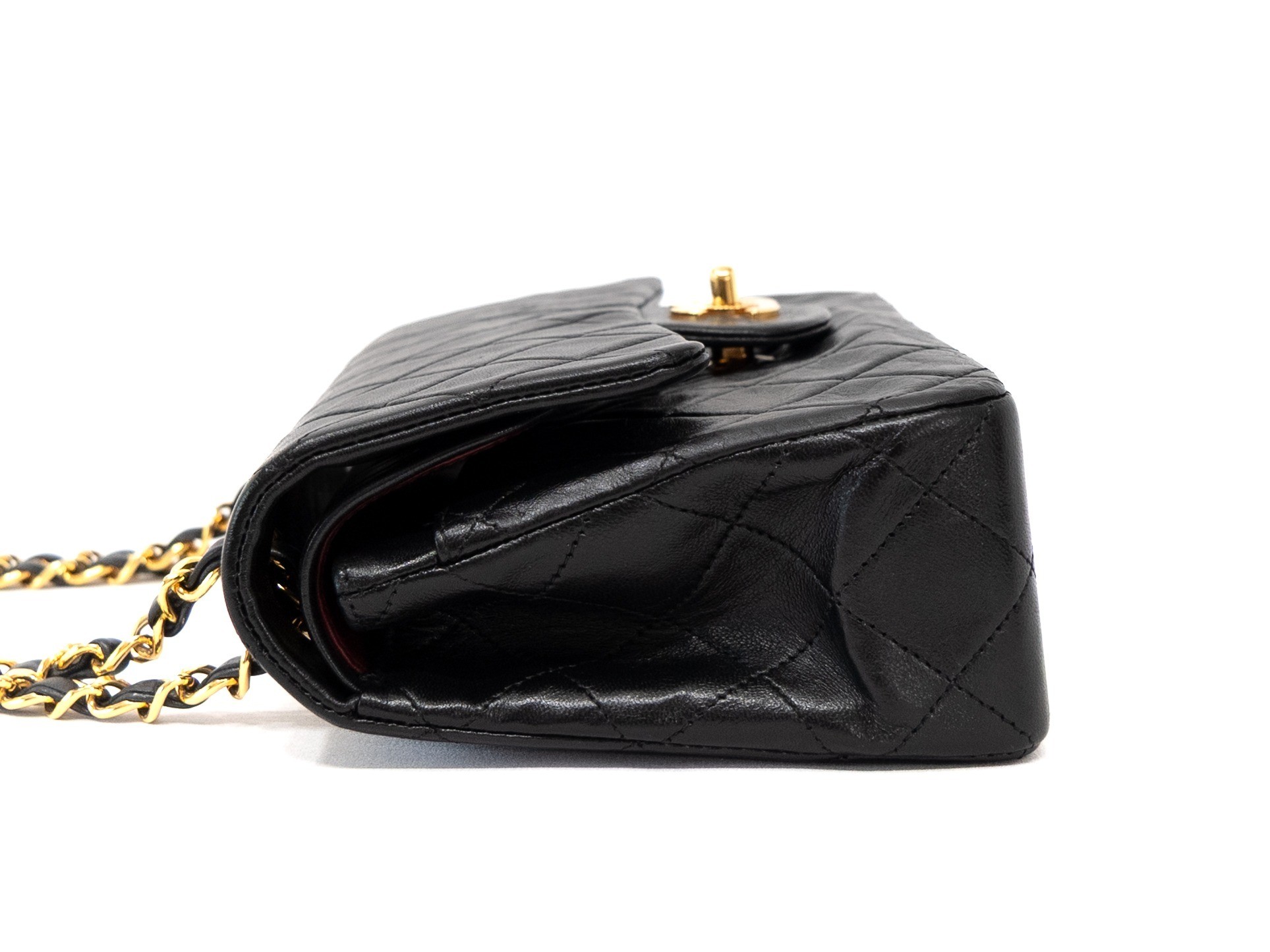 Matelassé Double Flap Seal Lambskin — view 4
