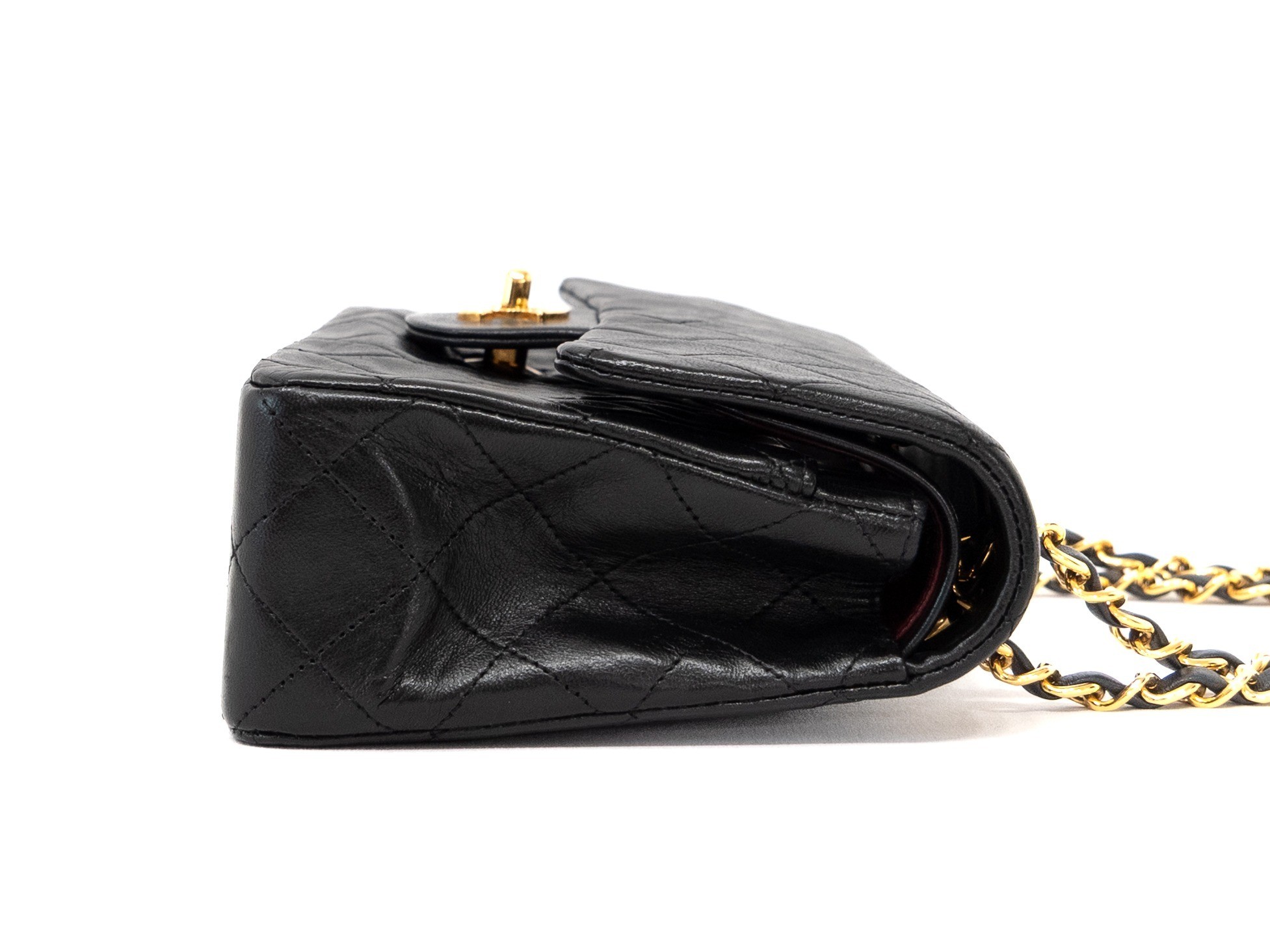Matelassé Double Flap Seal Lambskin — view 6