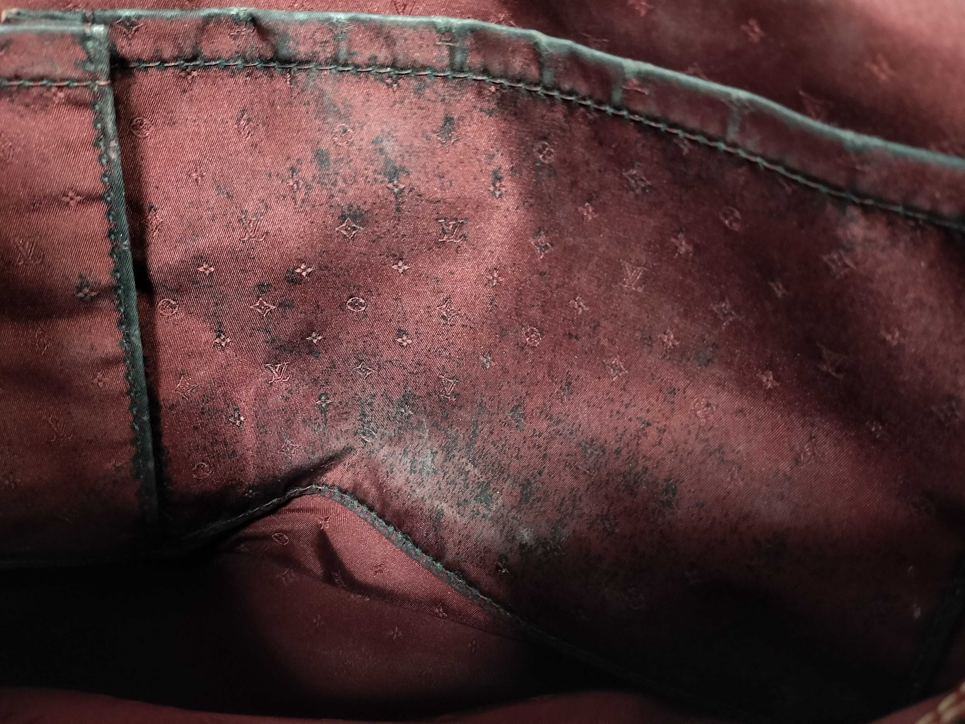 Red Suhali Leather Majesty Tote Bag — view 12