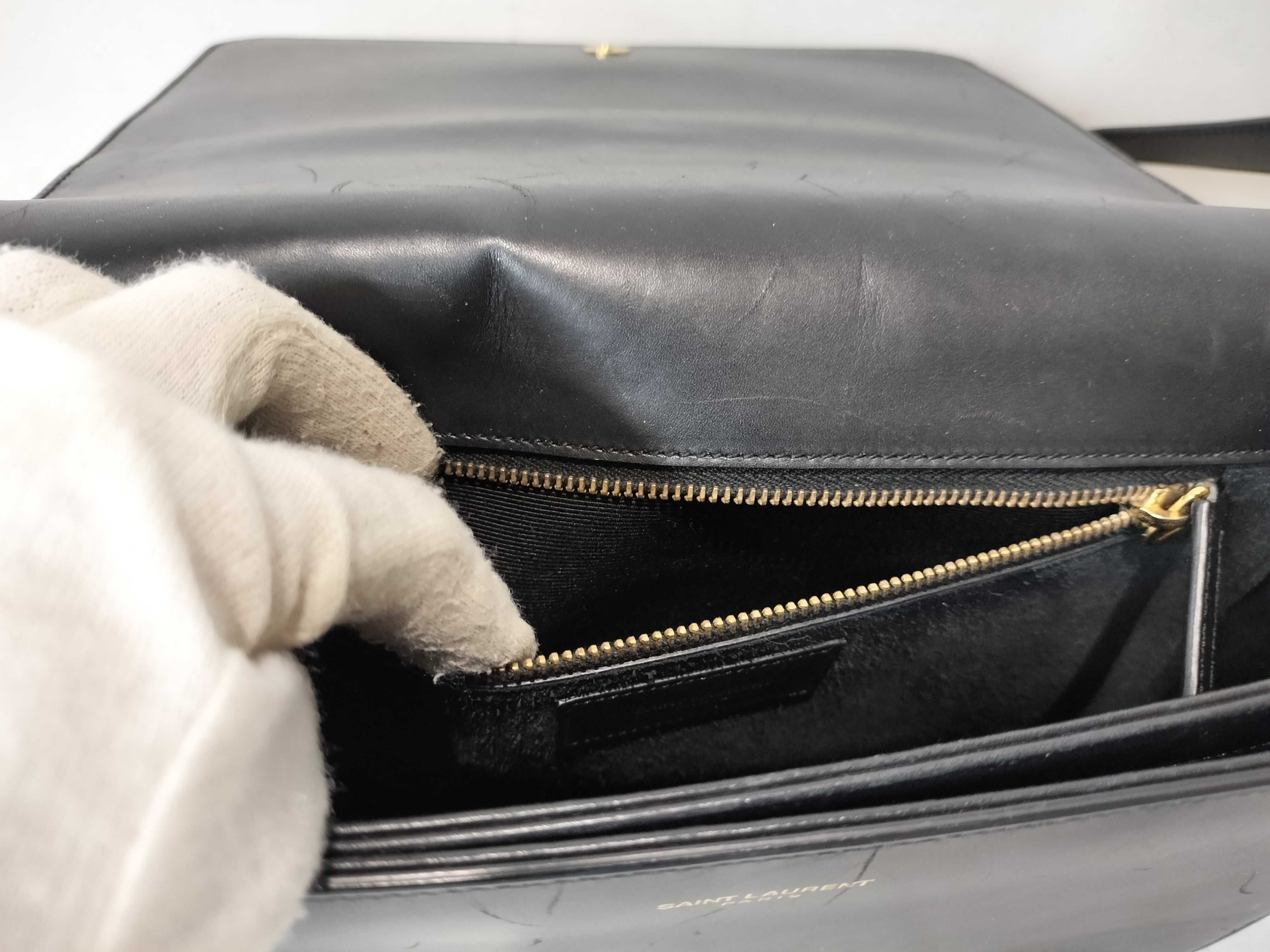 Cassandra Leather Flap Bag Shoulder Bag — view 11