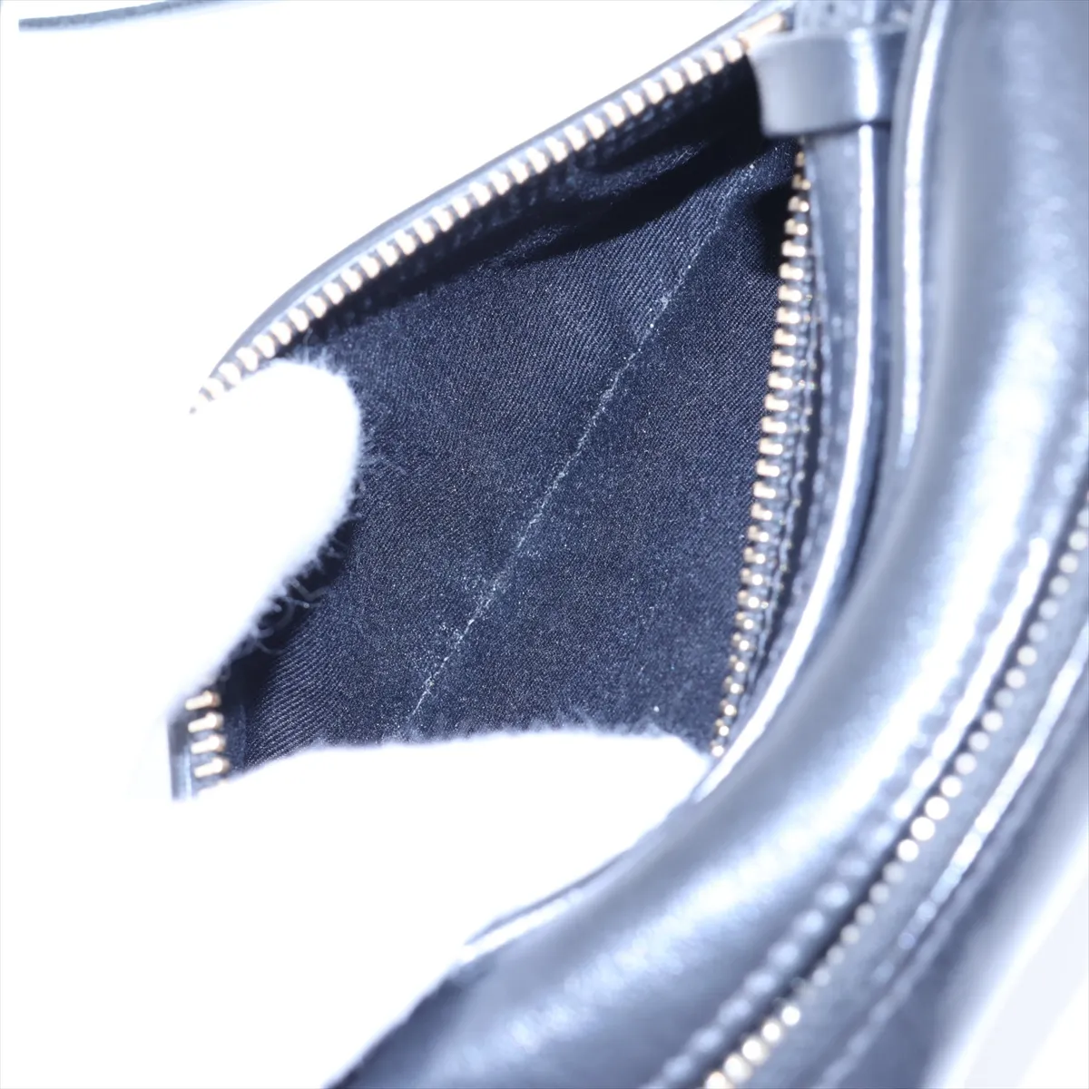 Leather Waist Pouch, Black, 534817 — view 11