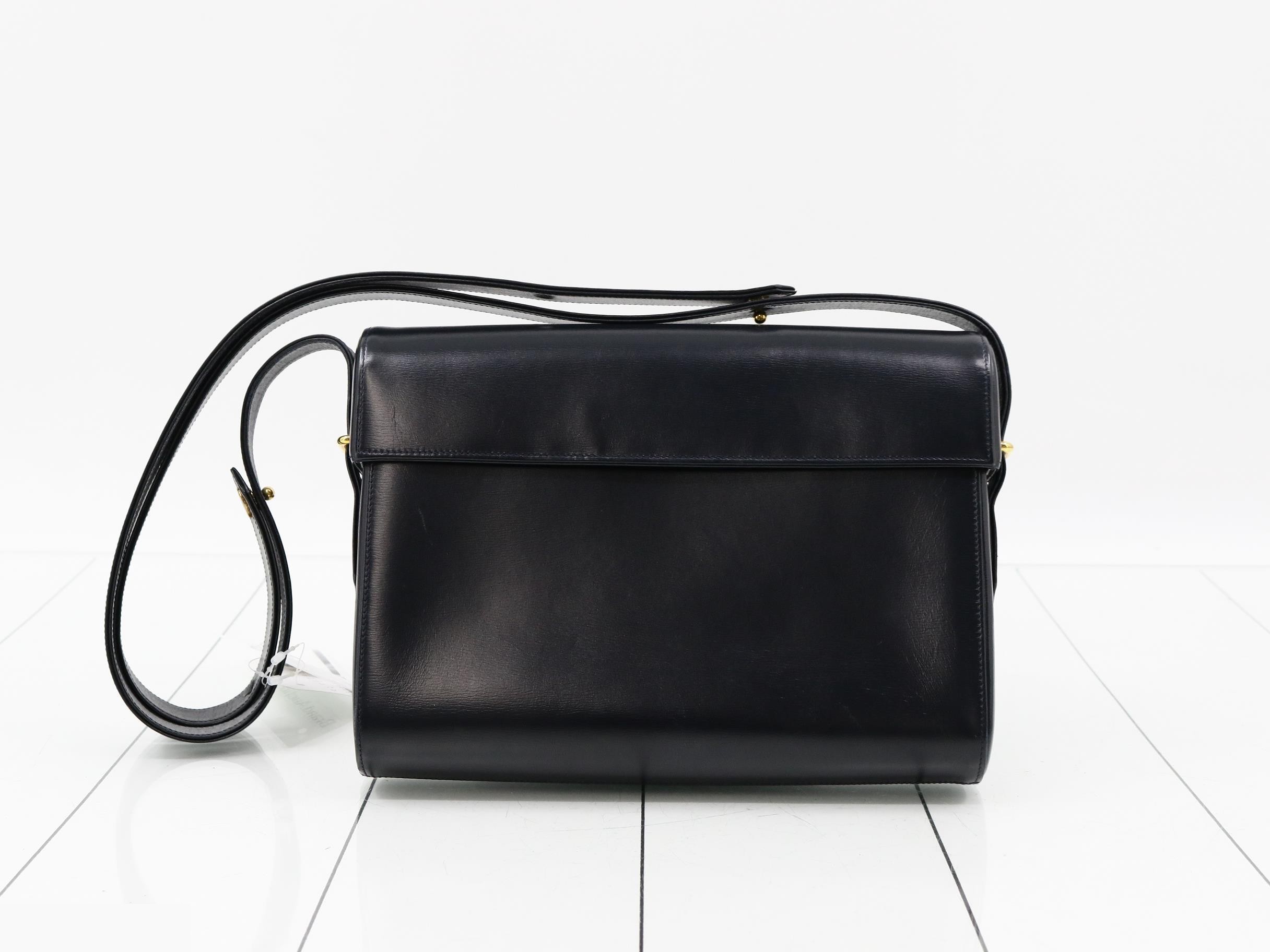 Sapphire Line Leather Shoulder Bag — view 2