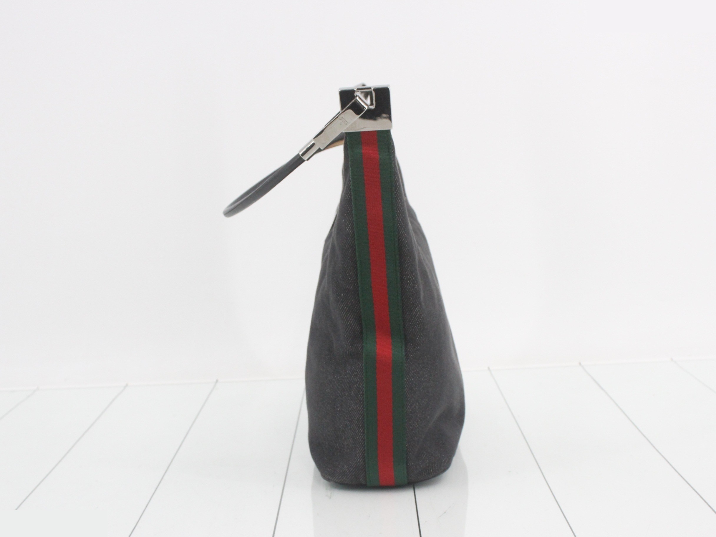 Canvas Sherry One-Shoulder Bag, Black — view 3