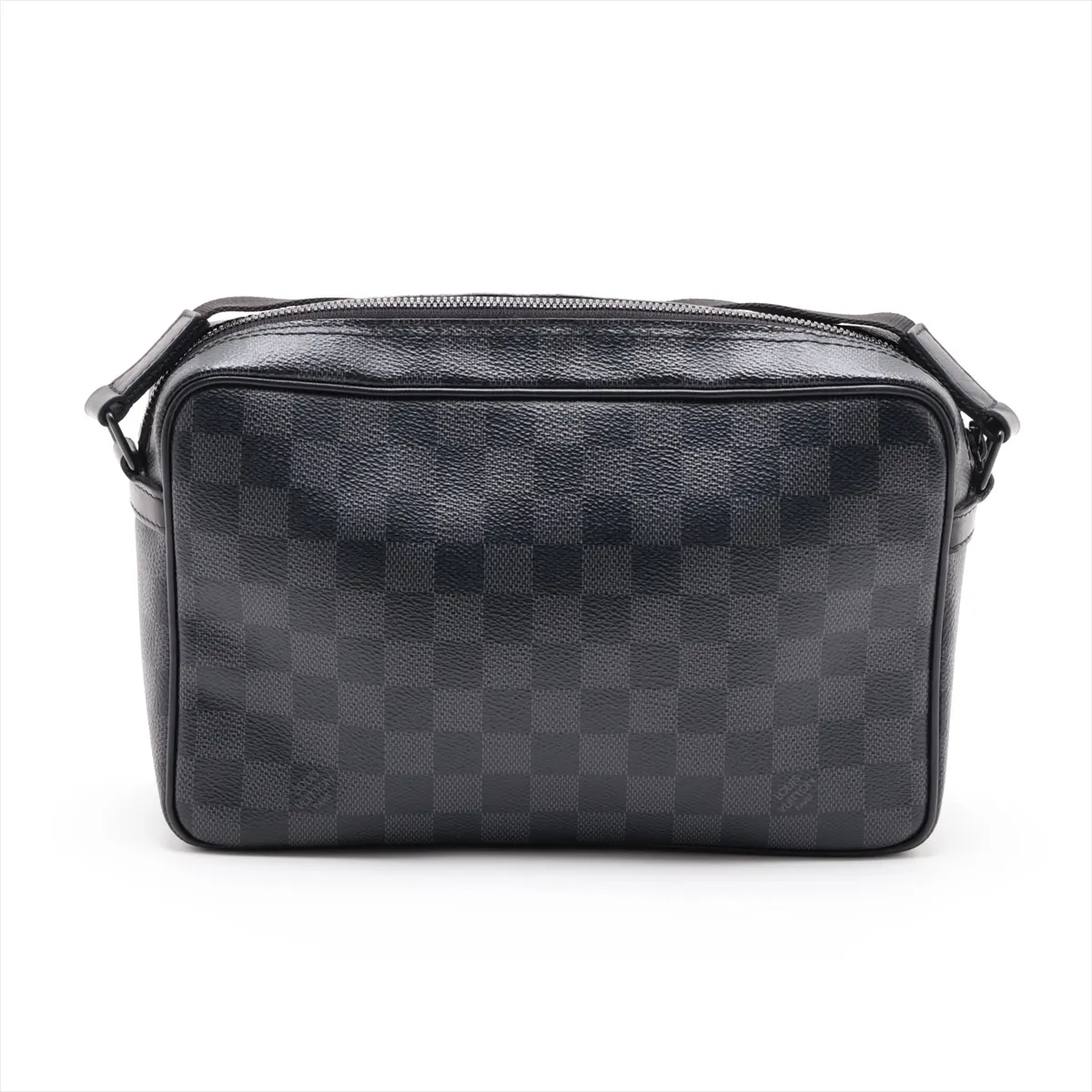 Damier Graphite Utility Messenger Bag N40280 MB0240 Black (RFID detected) — view 2