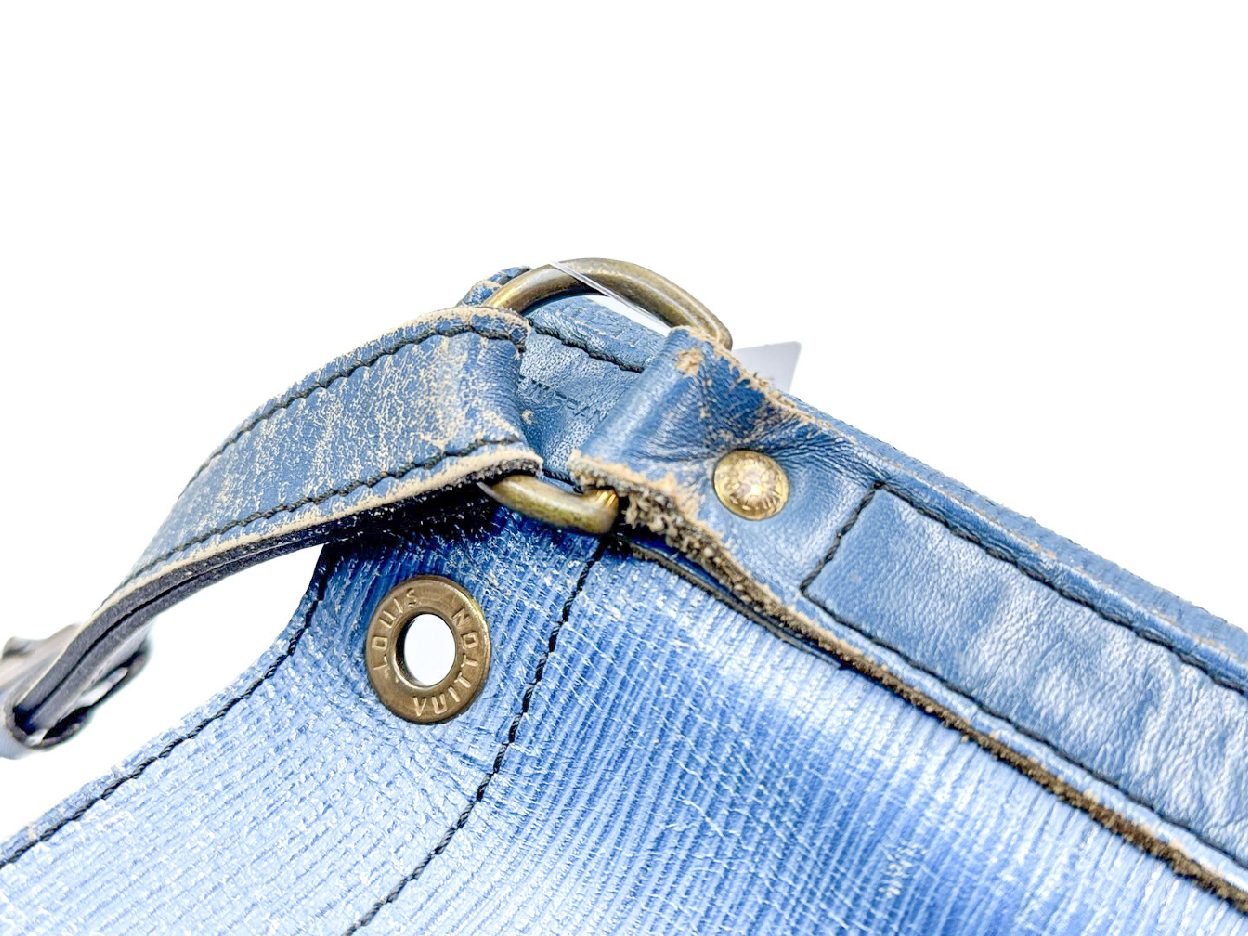 Epi Noe Toledo Blue Shoulder Bag — view 9