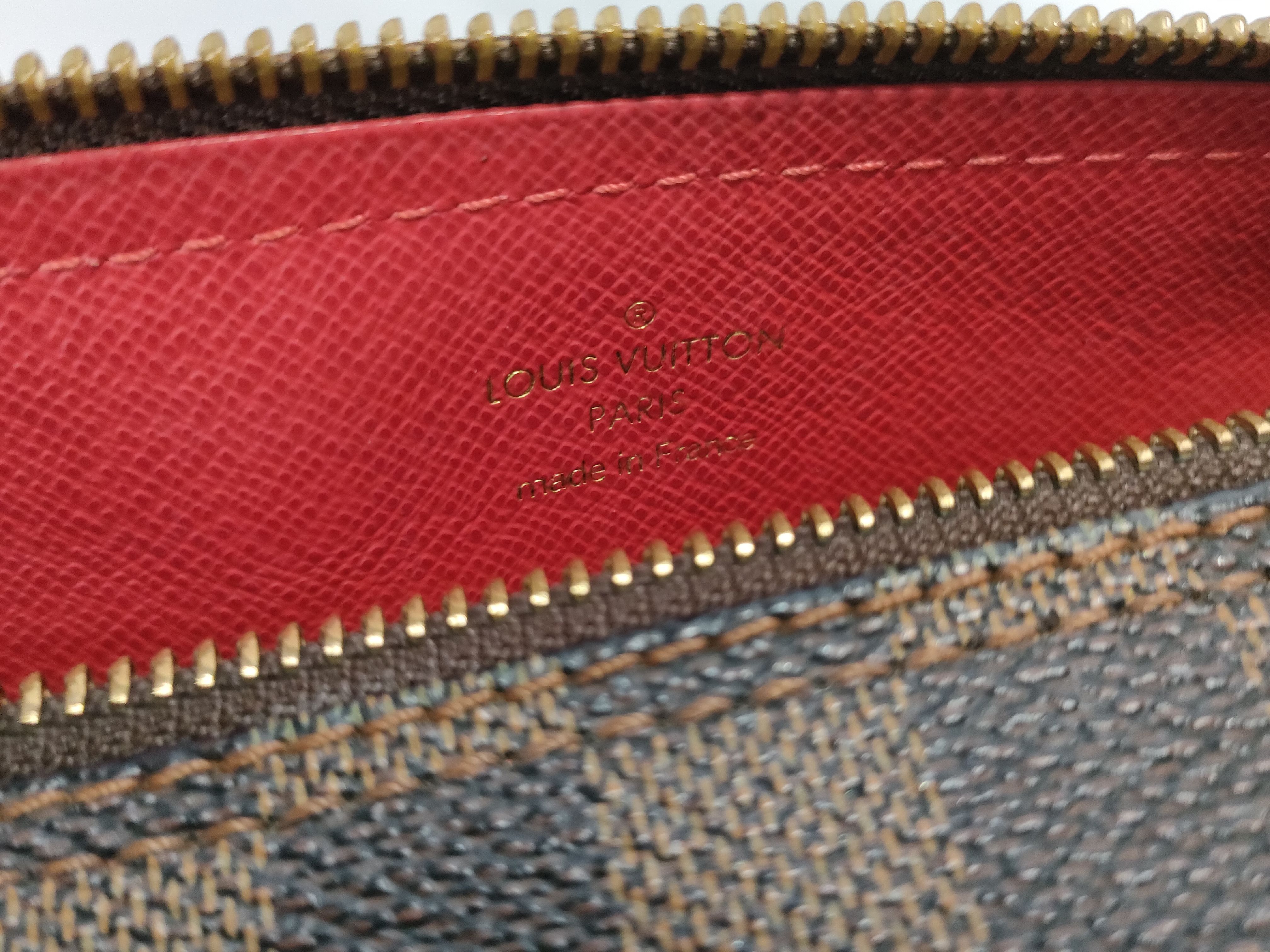 Damier Papillon Handbag with Pouch — view 12