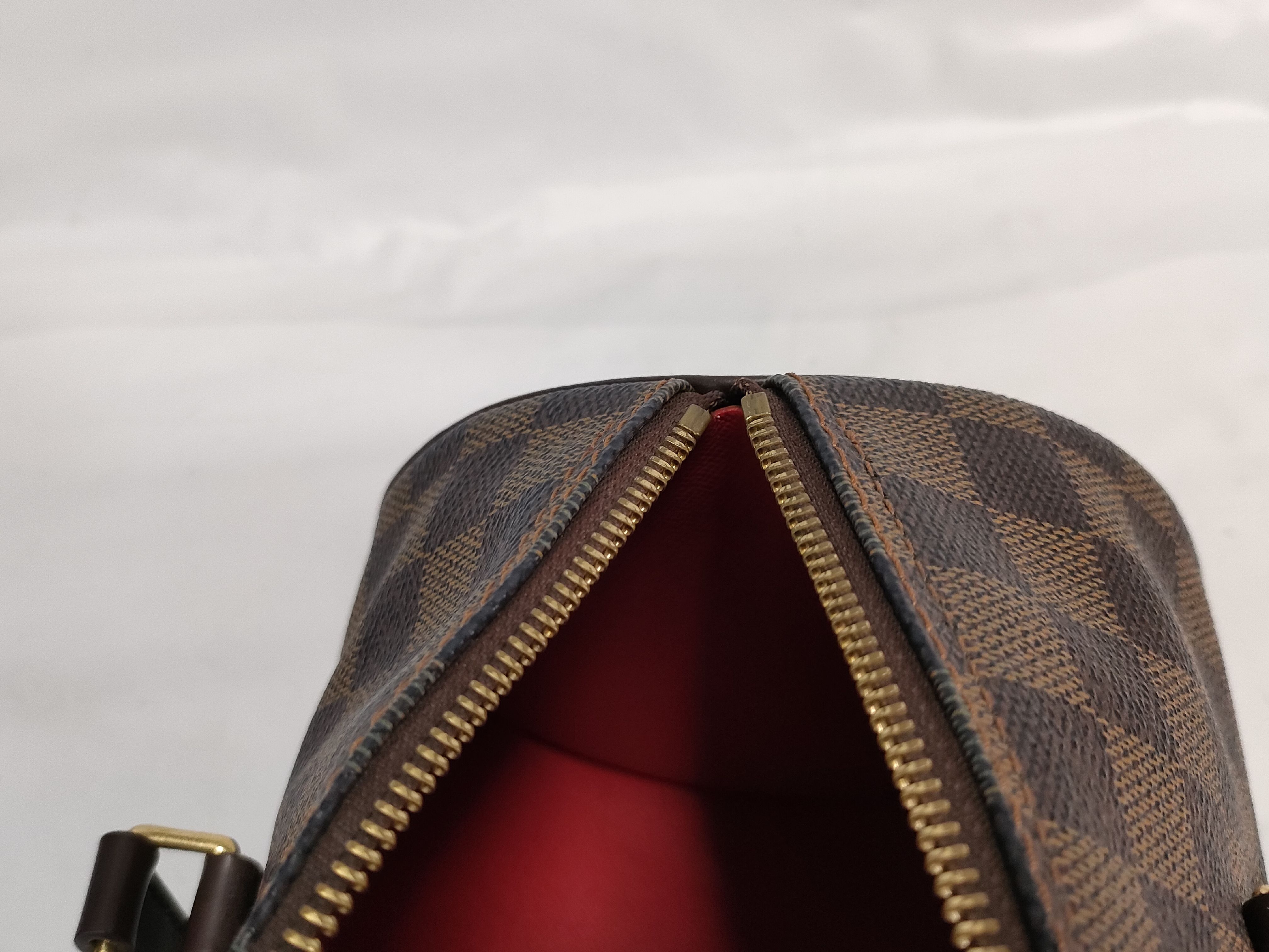 Damier Papillon Handbag with Pouch — view 13