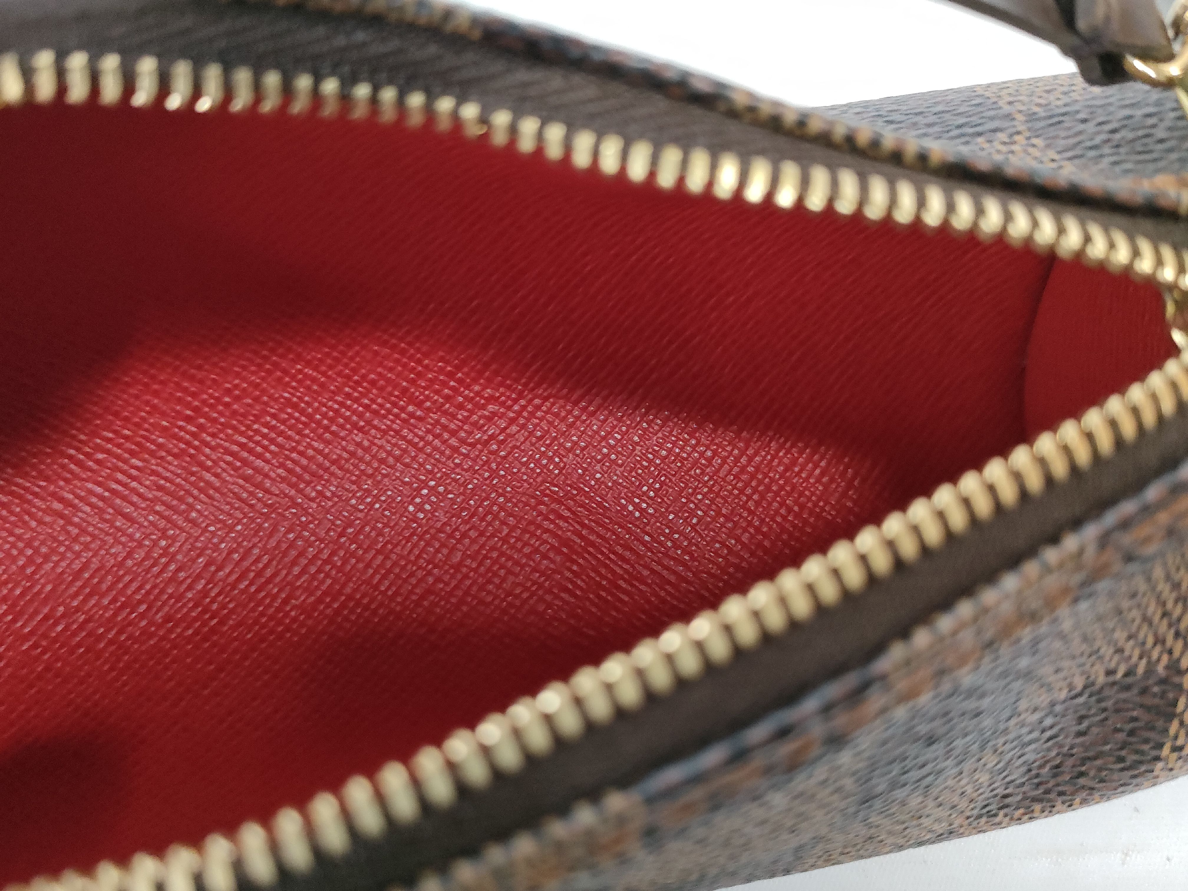 Damier Papillon Handbag with Pouch — view 14
