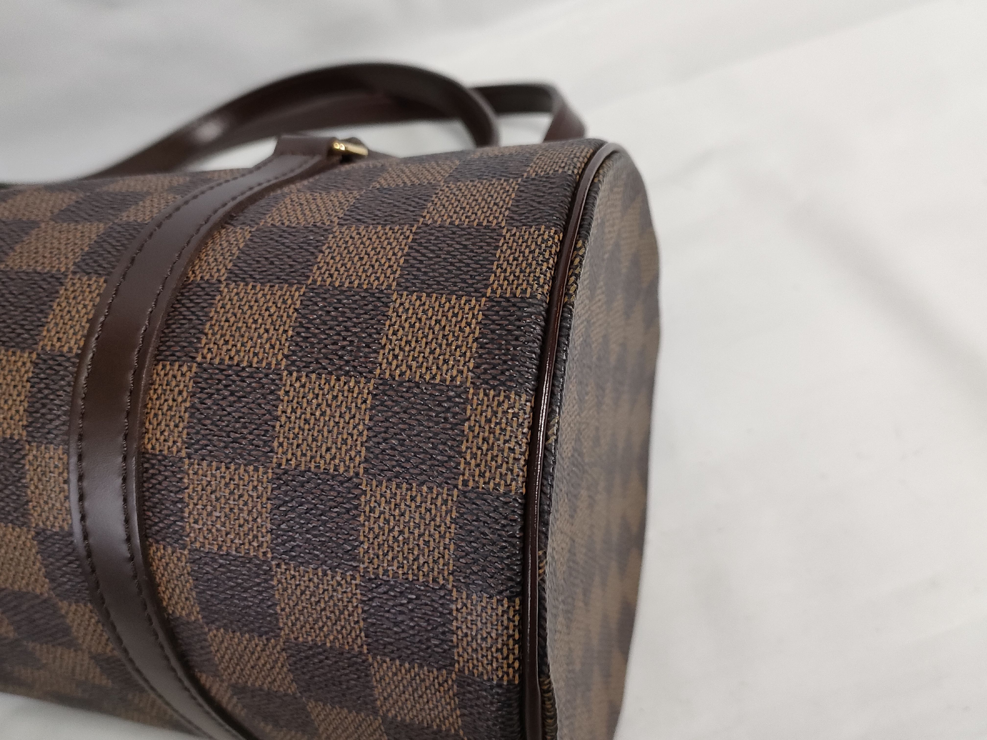 Damier Papillon Handbag with Pouch — view 6