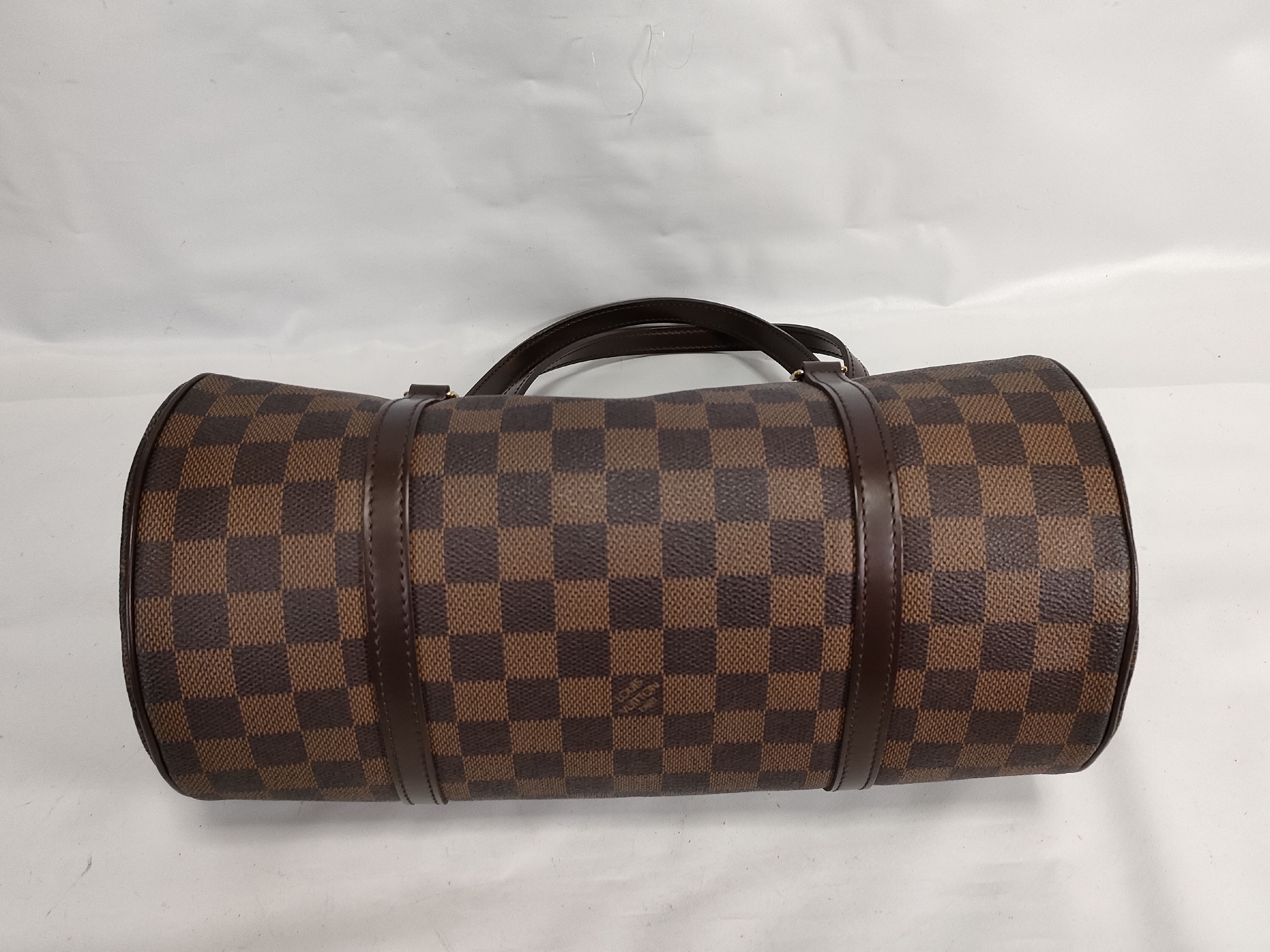 Damier Papillon Handbag with Pouch — view 7