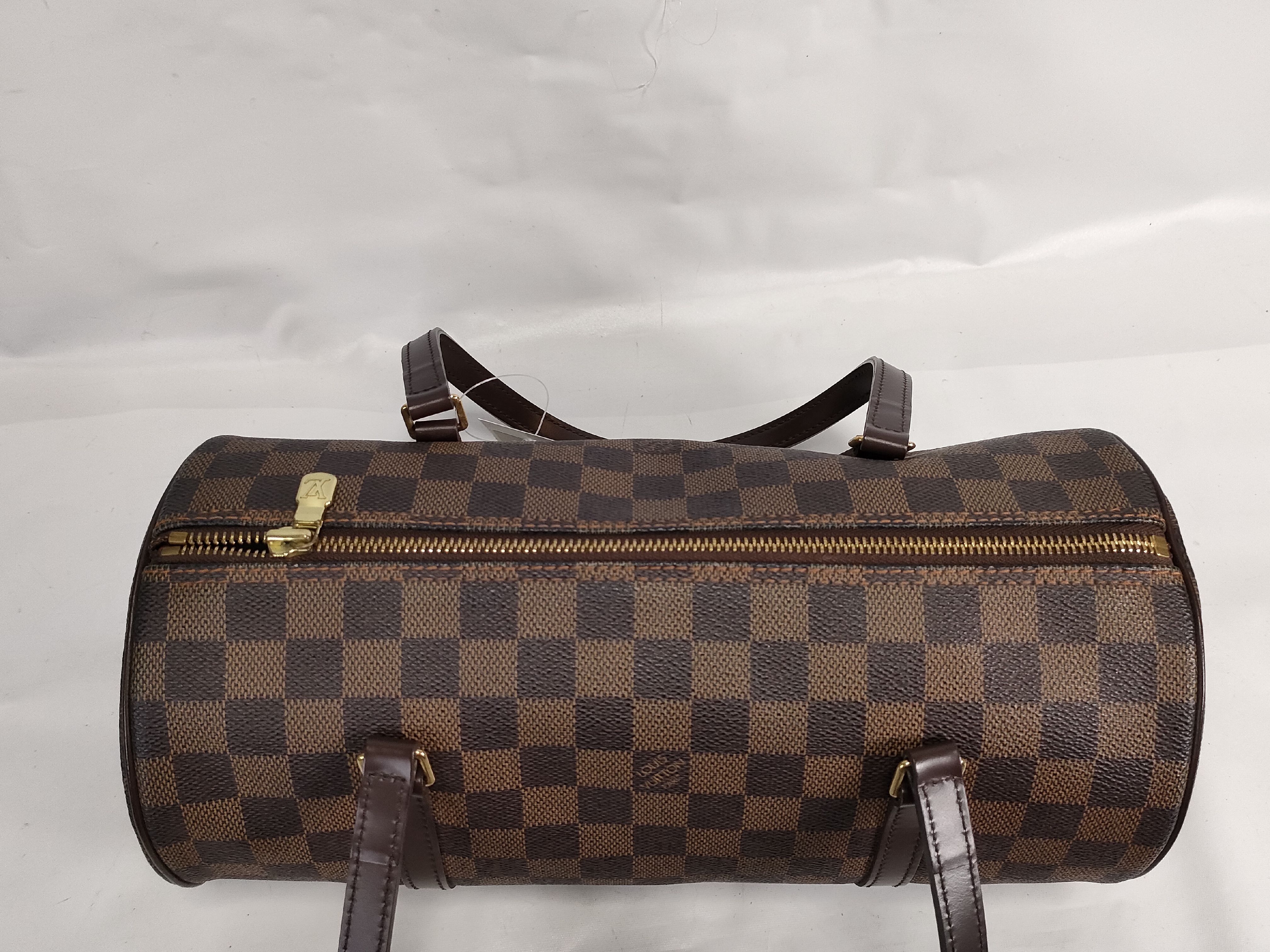 Damier Papillon Handbag with Pouch — view 8