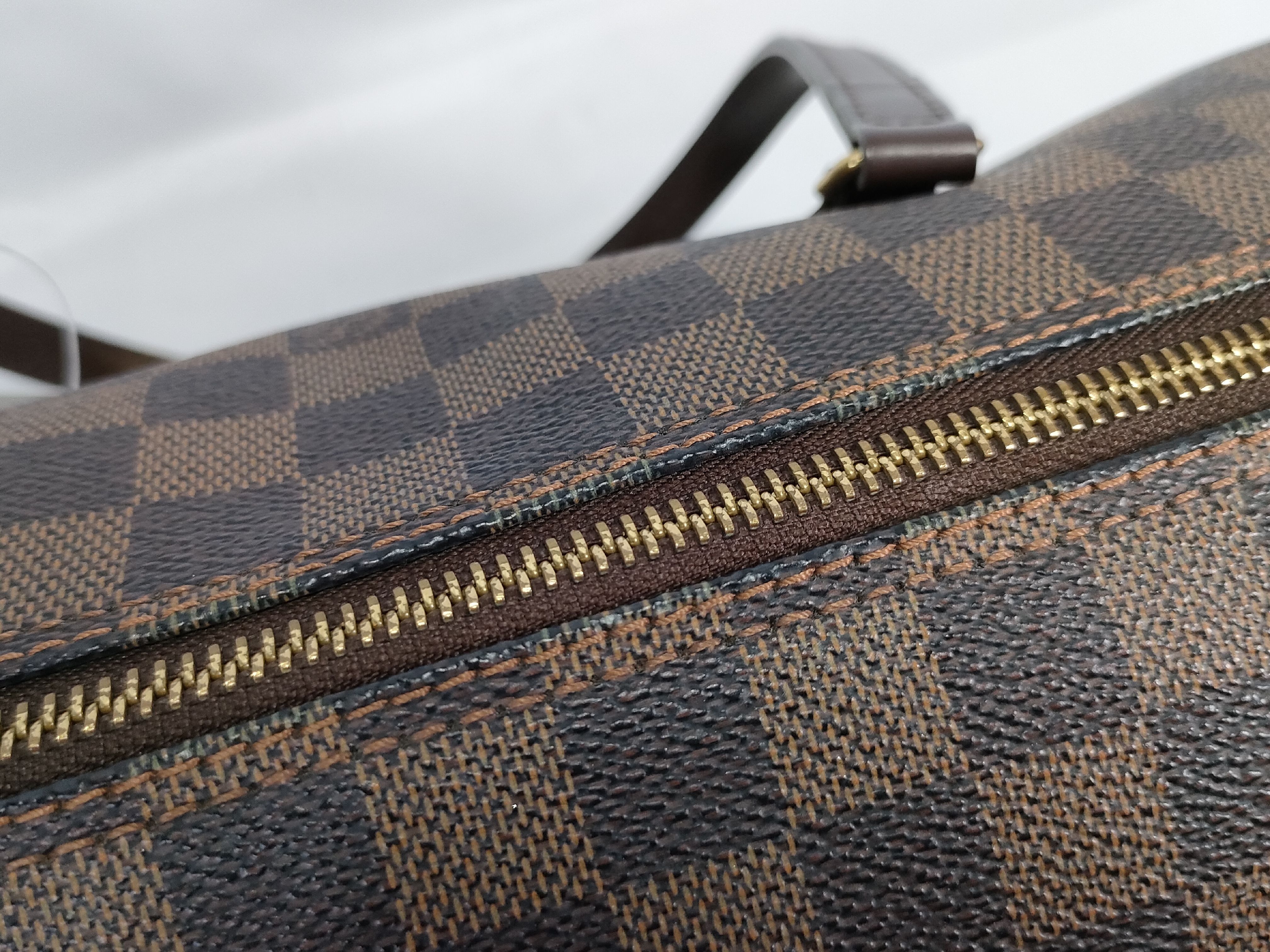 Damier Papillon Handbag with Pouch — view 10