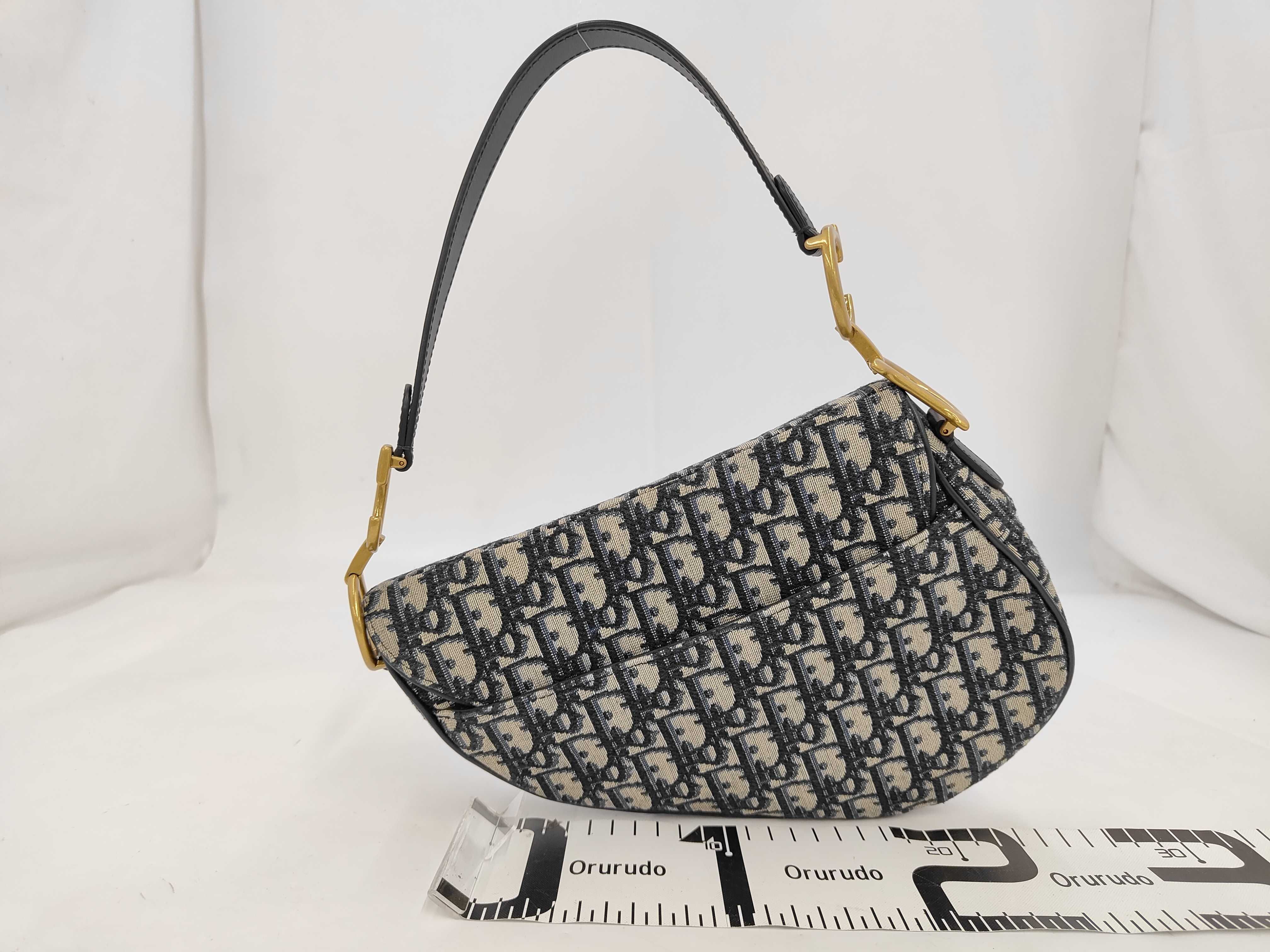Oblique Saddle Handbag — view 2