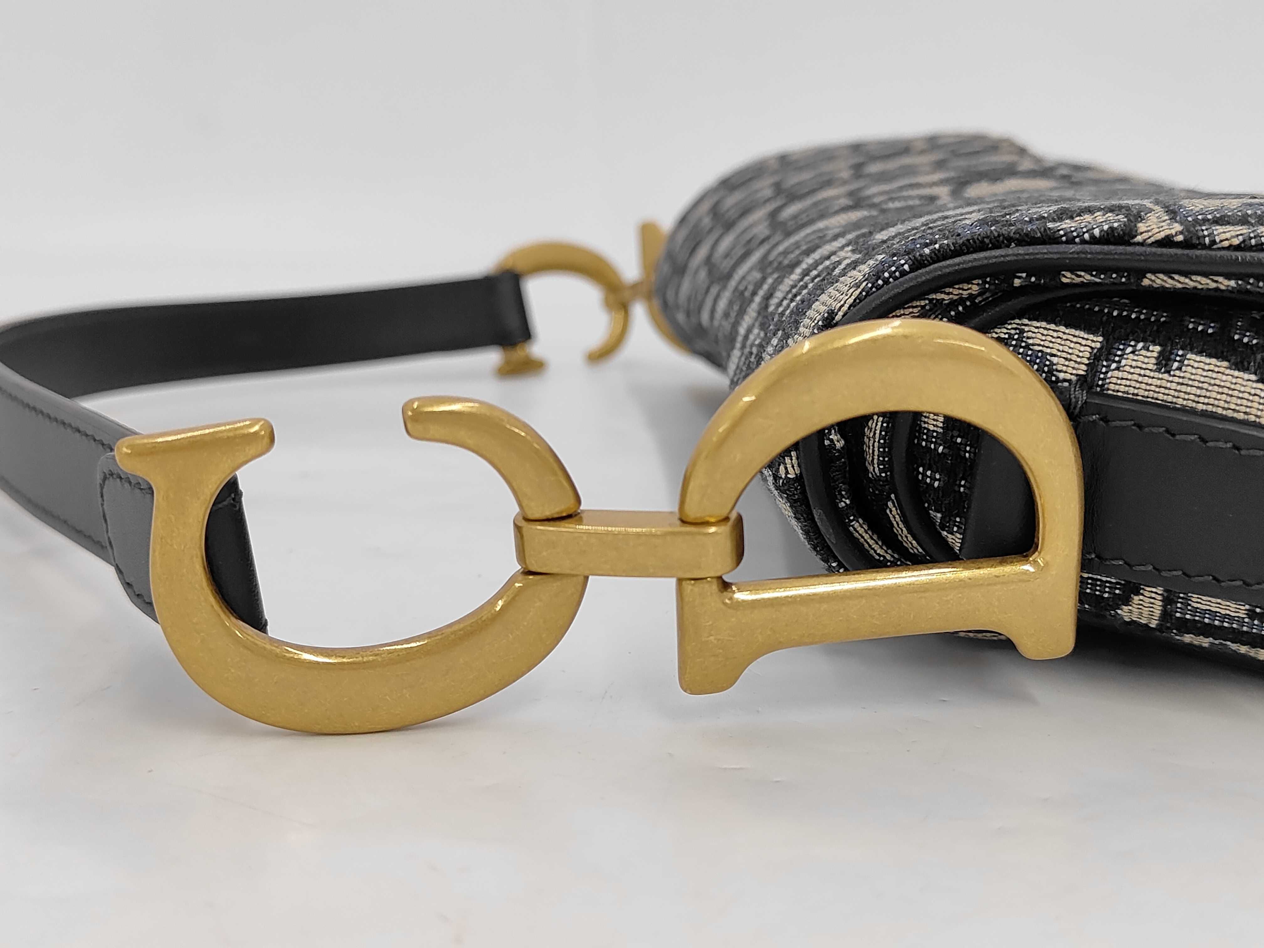 Oblique Saddle Handbag — view 5