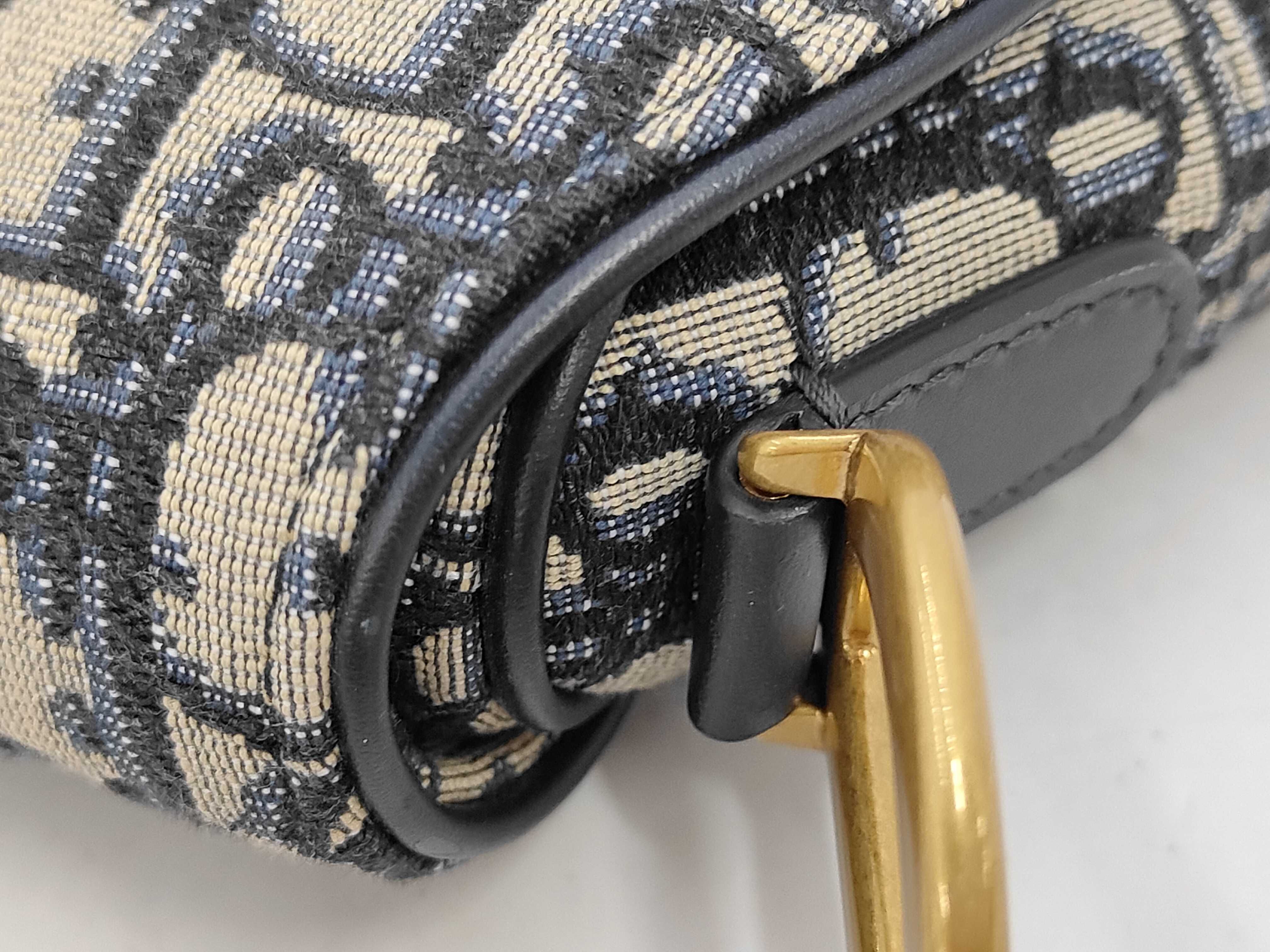 Oblique Saddle Handbag — view 6