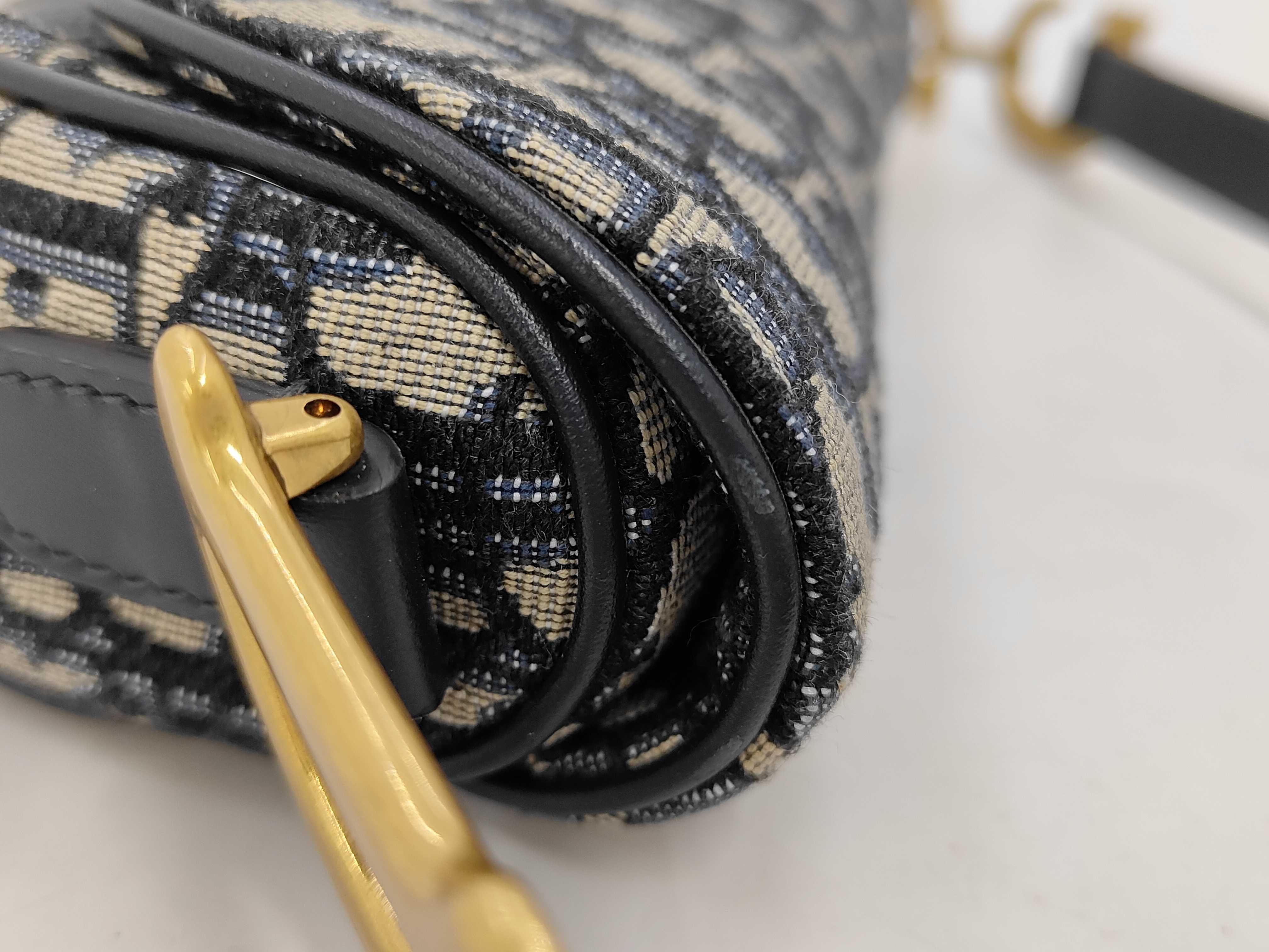 Oblique Saddle Handbag — view 10