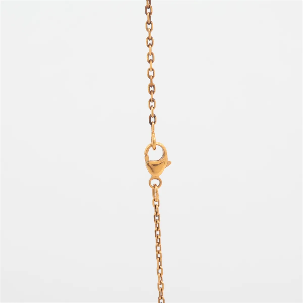 Pop H 15 Necklace, GP Gold x Black, — view 3