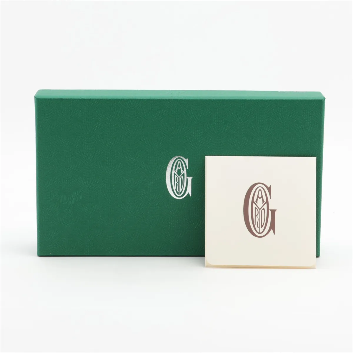 Herringbone Matignon PVC x Leather Round Zip Wallet White — view 9