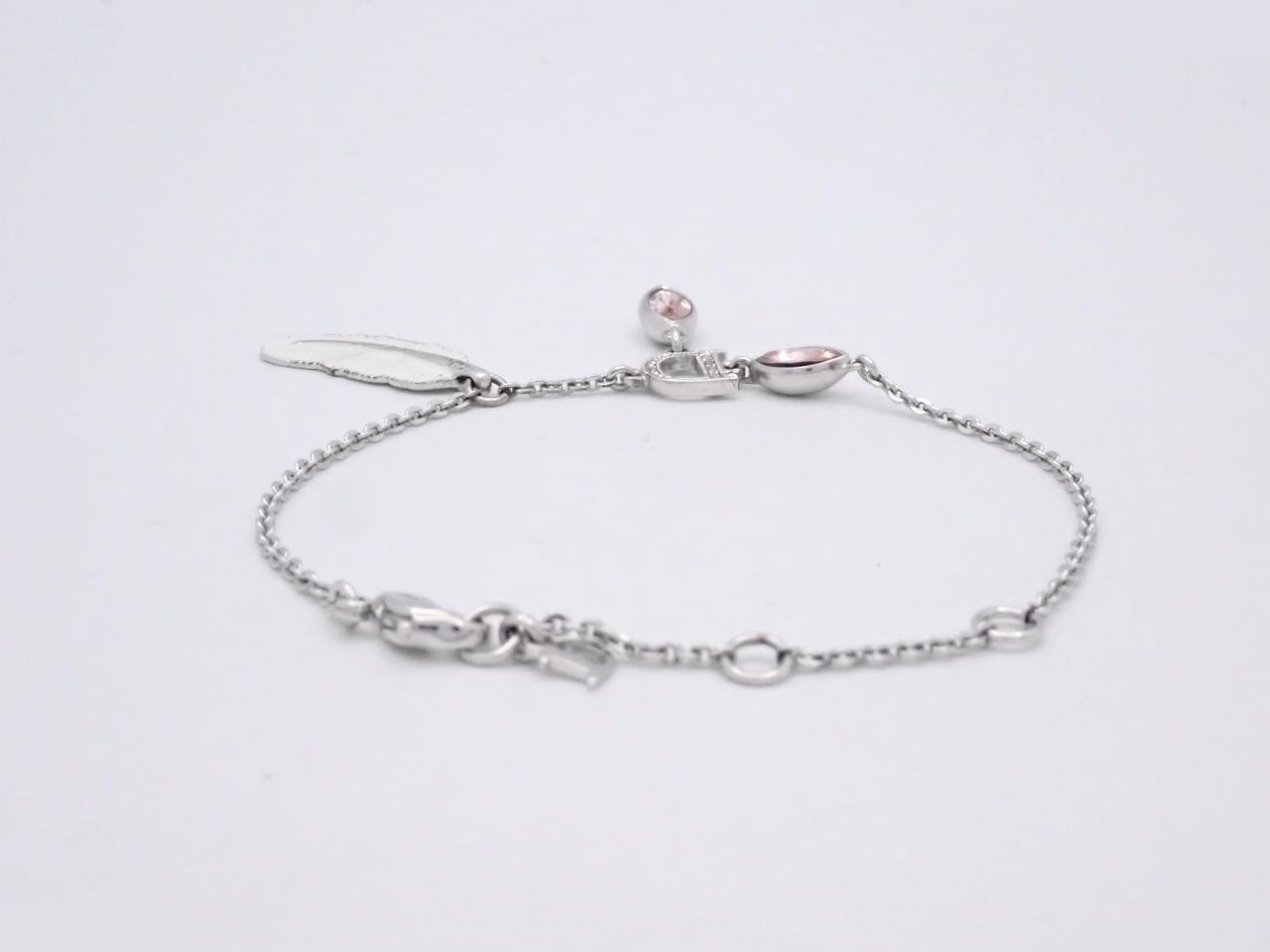 Stainless steel bracelet, wrist circumference approximately 20 cm — view 2