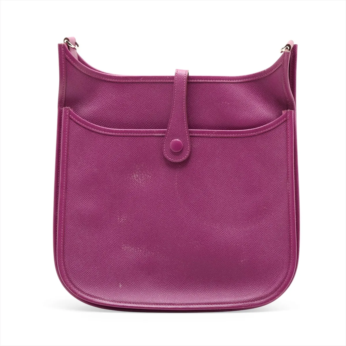 Hermès Evelyne 1 29 PM, Veau Epsom leather, Anemone color, Silver hardware, Year: 2015 — view 2