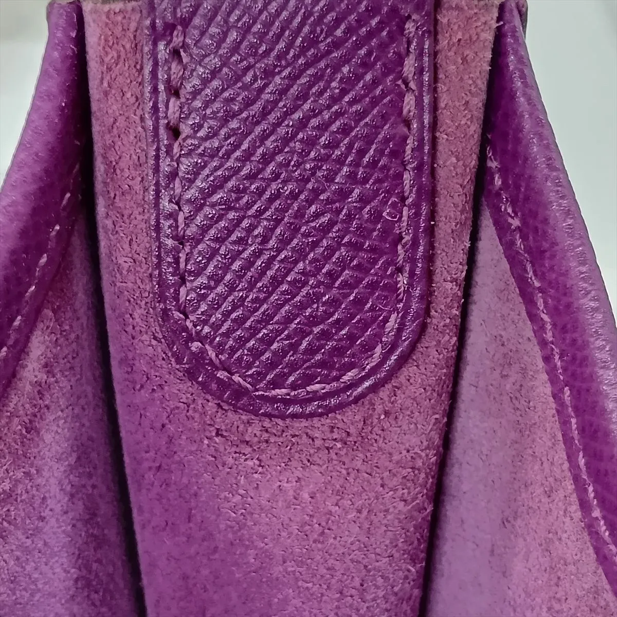 Hermès Evelyne 1 29 PM, Veau Epsom leather, Anemone color, Silver hardware, Year: 2015 — view 13