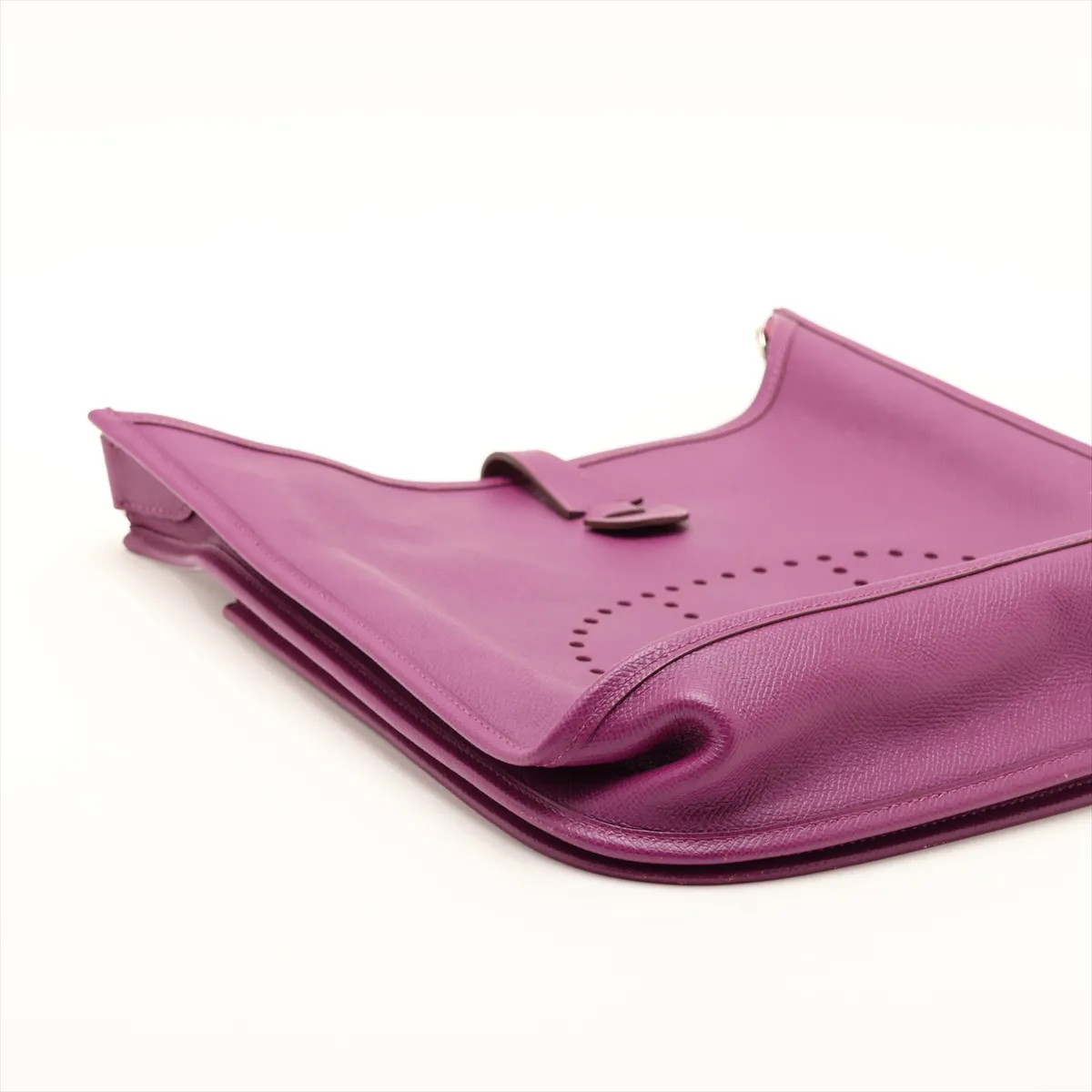 Hermès Evelyne 1 29 PM, Veau Epsom leather, Anemone color, Silver hardware, Year: 2015 — view 4