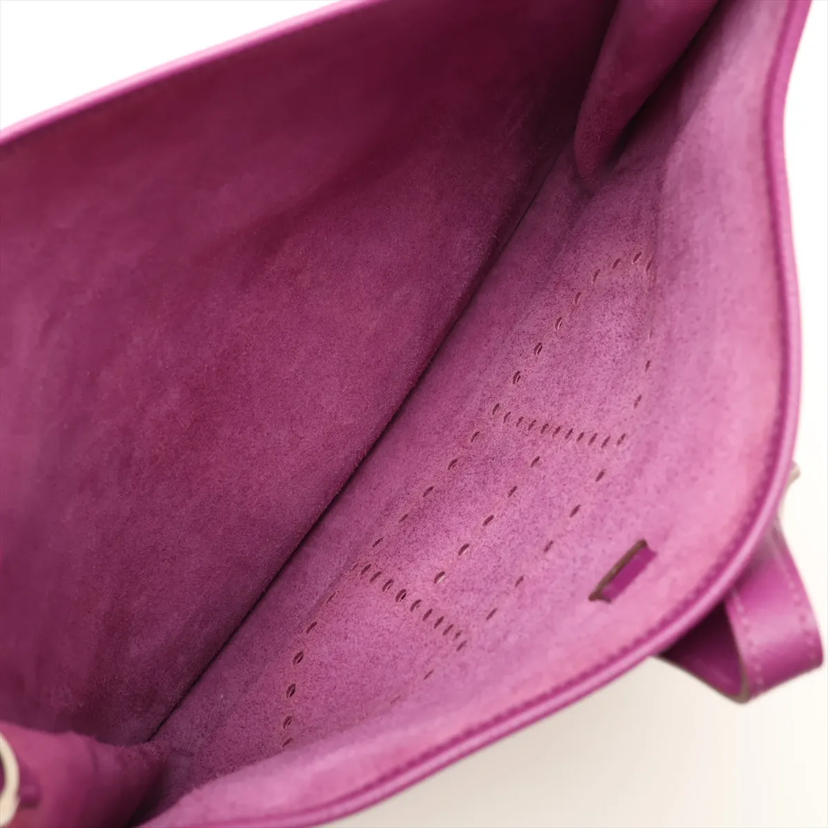 Hermès Evelyne 1 29 PM, Veau Epsom leather, Anemone color, Silver hardware, Year: 2015 — view 6